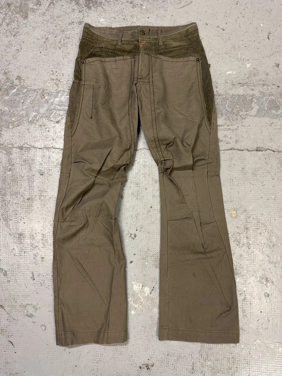 Marithe + Francois Girbaud 2000s Marithé + François Girbaud Brown Contemporary Pants Size US 32 / EU 48 - 3 Thumbnail