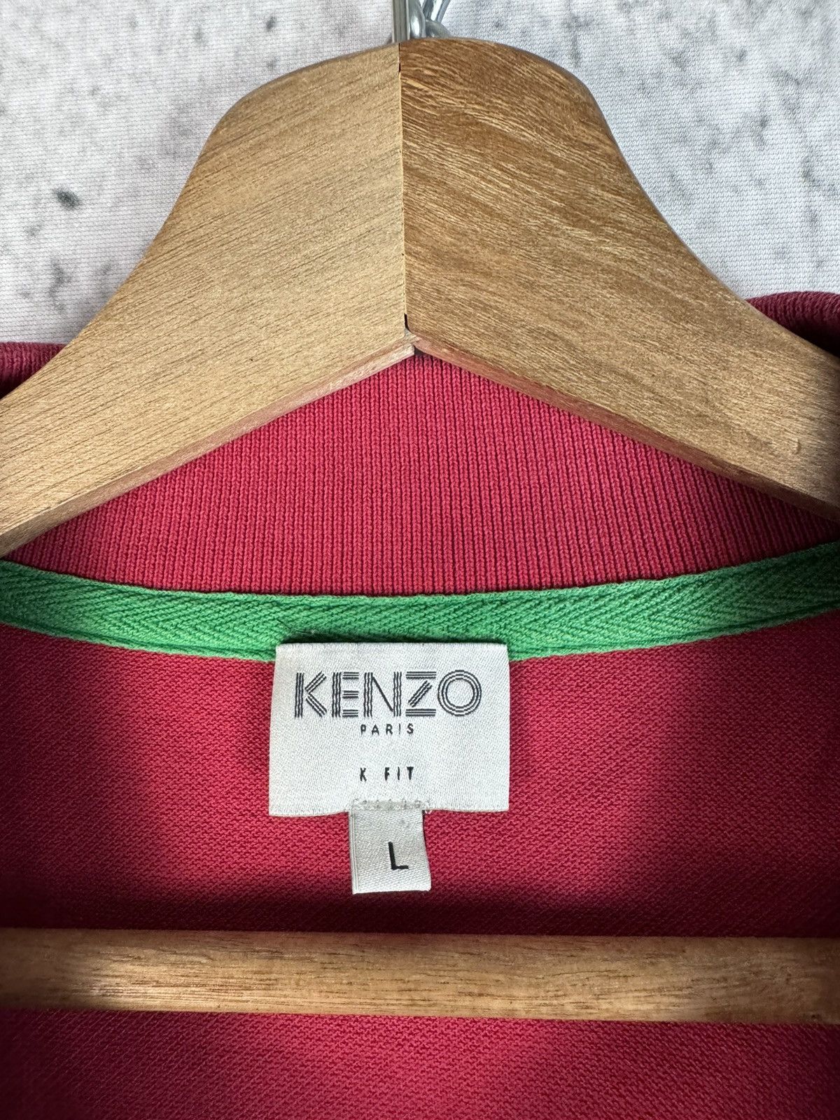 Kenzo Kenzo Logo Polo T Shirt Tee Size US L / EU 52-54 / 3 - 3 Thumbnail
