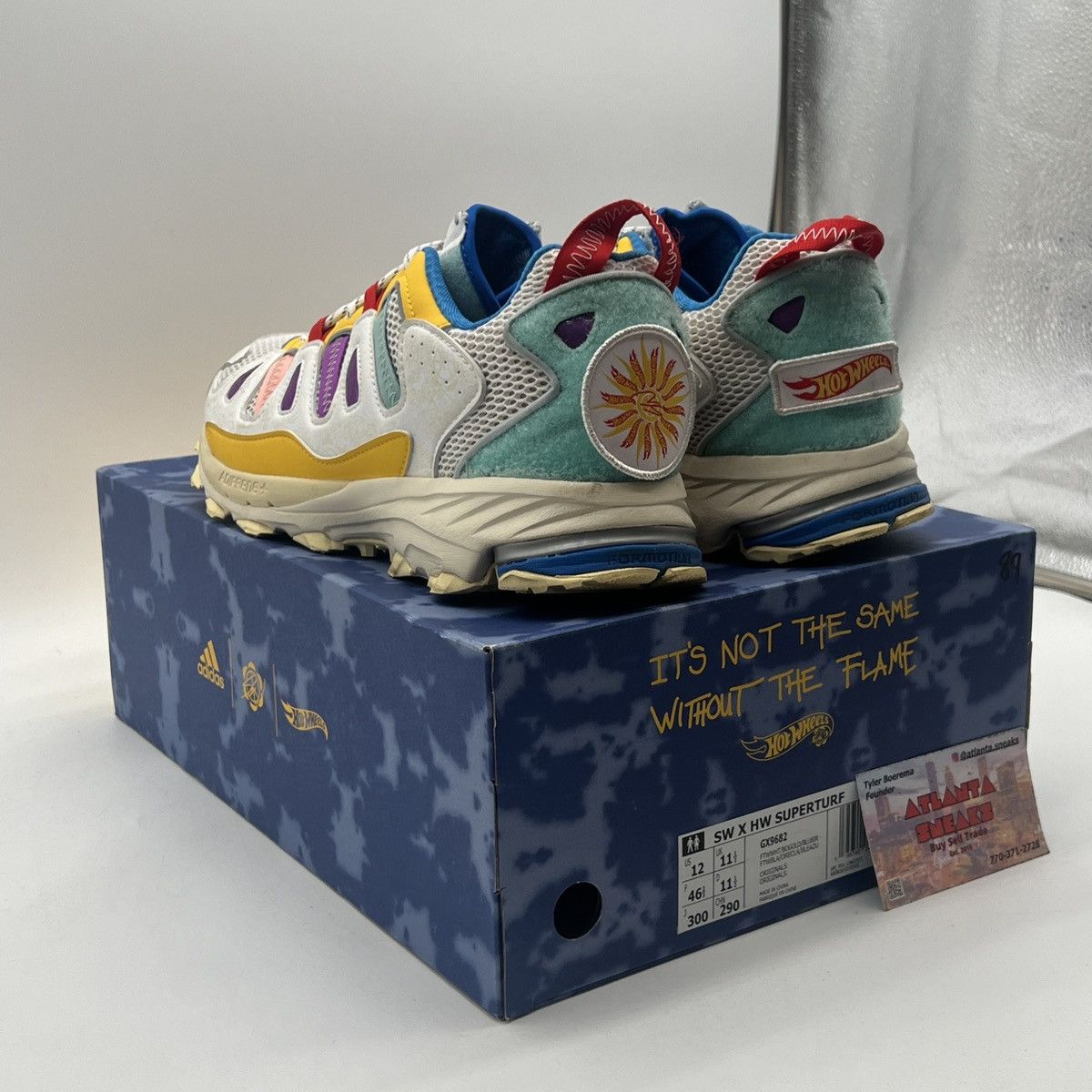 Adidas Sean wotherspoon x hot wheels x superturf adventure Size US 12 / EU 45 - 4 Thumbnail