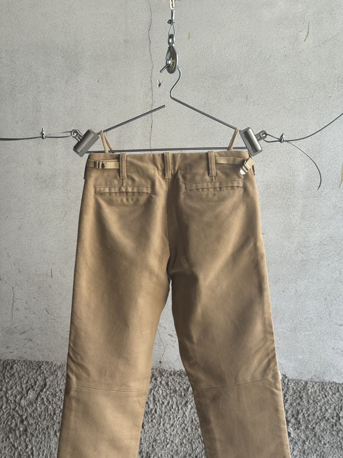 Helmut Lang Helmut Lang AW2000 Moleskin Elastic Knee S Size US 30 / EU 46 - 17 Thumbnail