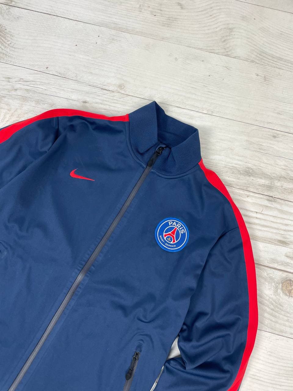 Nike Nike Paris Saint Germain Track Jacket N98 Training Football Size US M / EU 48-50 / 2 - 2 Thumbnail