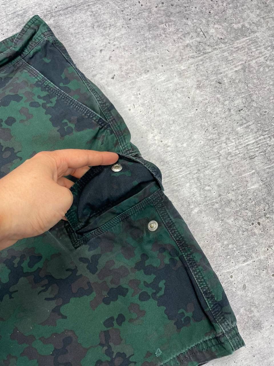 Nike Vintage Nike 90’s Y2K Style Drill Military Cargo Shorts Size US 34 / EU 50 - 8 Thumbnail
