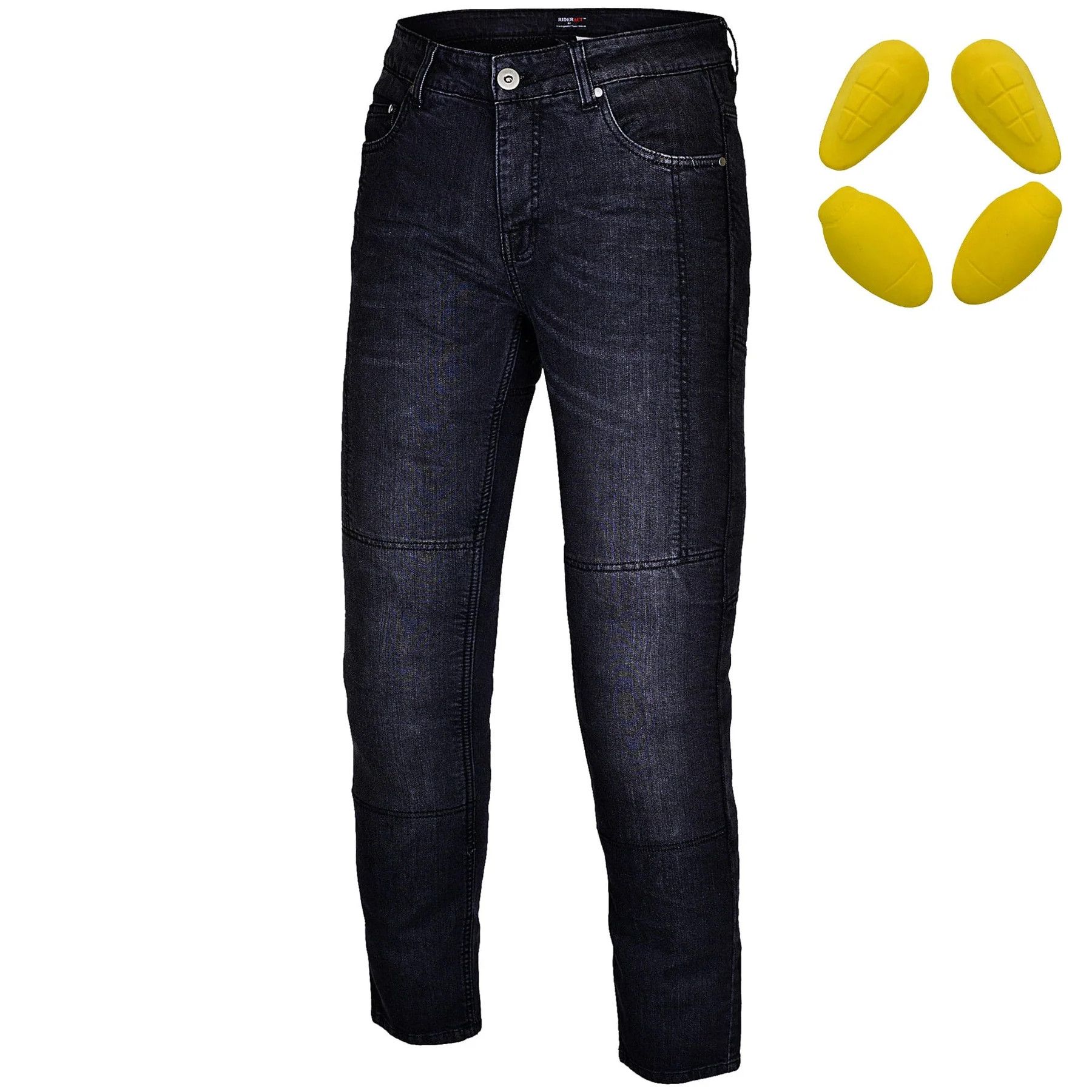 Other Men's Reinforced Motorcycle Riding Jeans Black Size US 36 / EU 52 - 1 Thumbnail