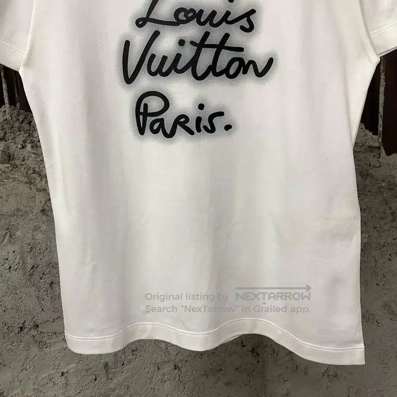 Louis Vuitton Louis Vuitton Women's White Cotton T. Size S / US 4 / IT 40 - 4 Thumbnail