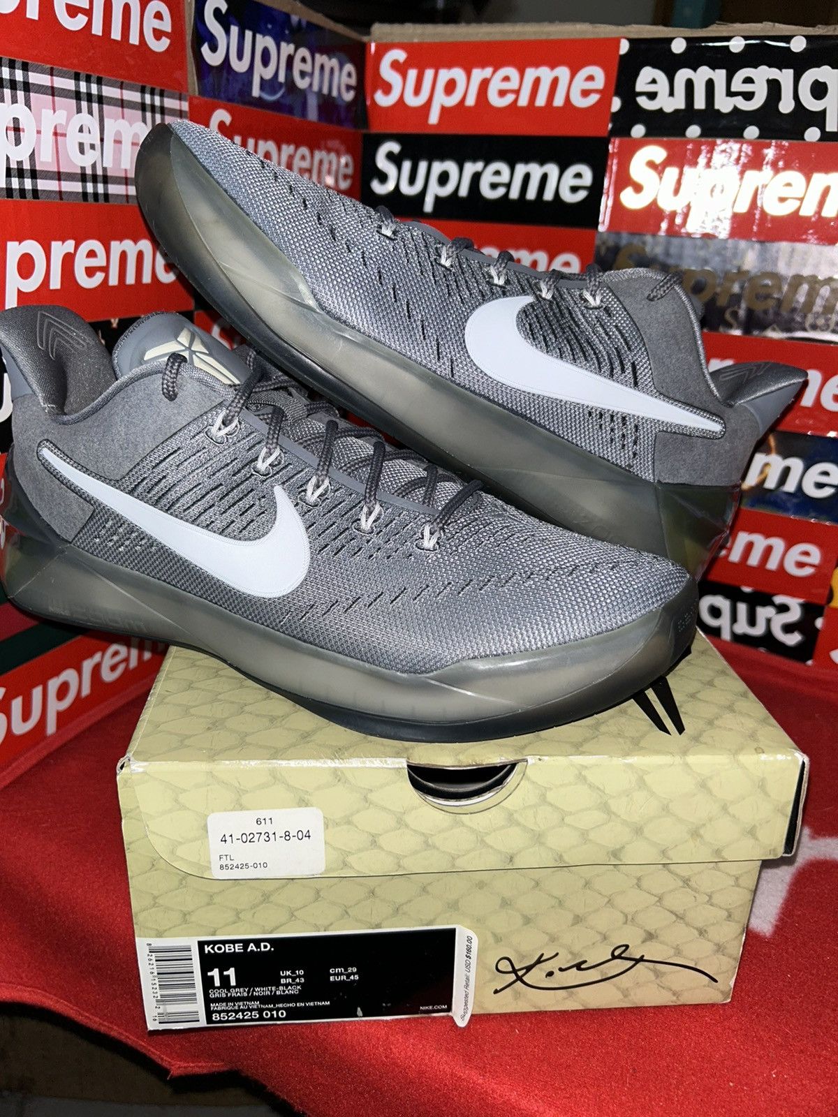 Nike Nike Kobe A.D. Ruthless Precision 852425-010 11 with box Size US 11 / EU 44 - 11 Thumbnail
