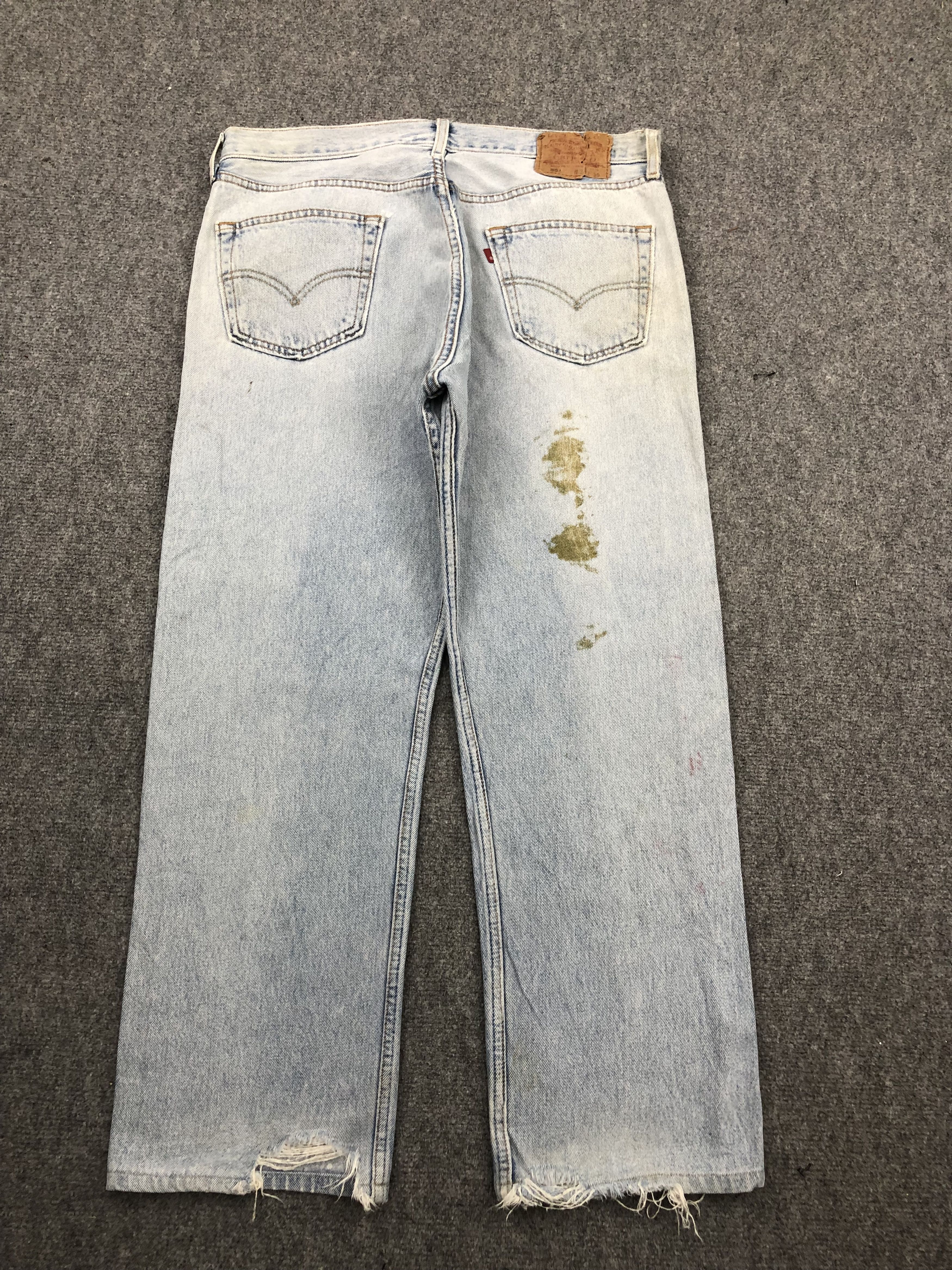 Levi's Vintage Levis 501 Light Blue Jeans DPP0220 Size US 34 / EU 50 - 3 Thumbnail