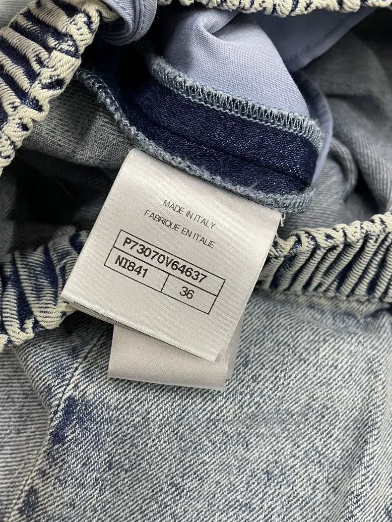 Chanel Chanel Blue lace jeans Size 24" / US 00 / IT 34 - 5 Thumbnail