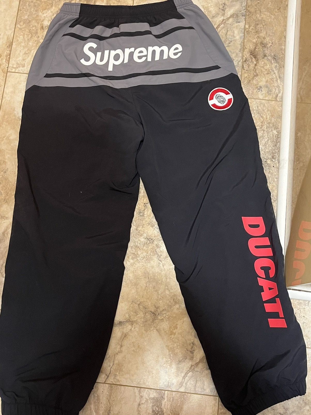 Ducati × Supreme Supreme x Ducati Trackpants Black size S Size US 30 / EU 46 - 2 Thumbnail