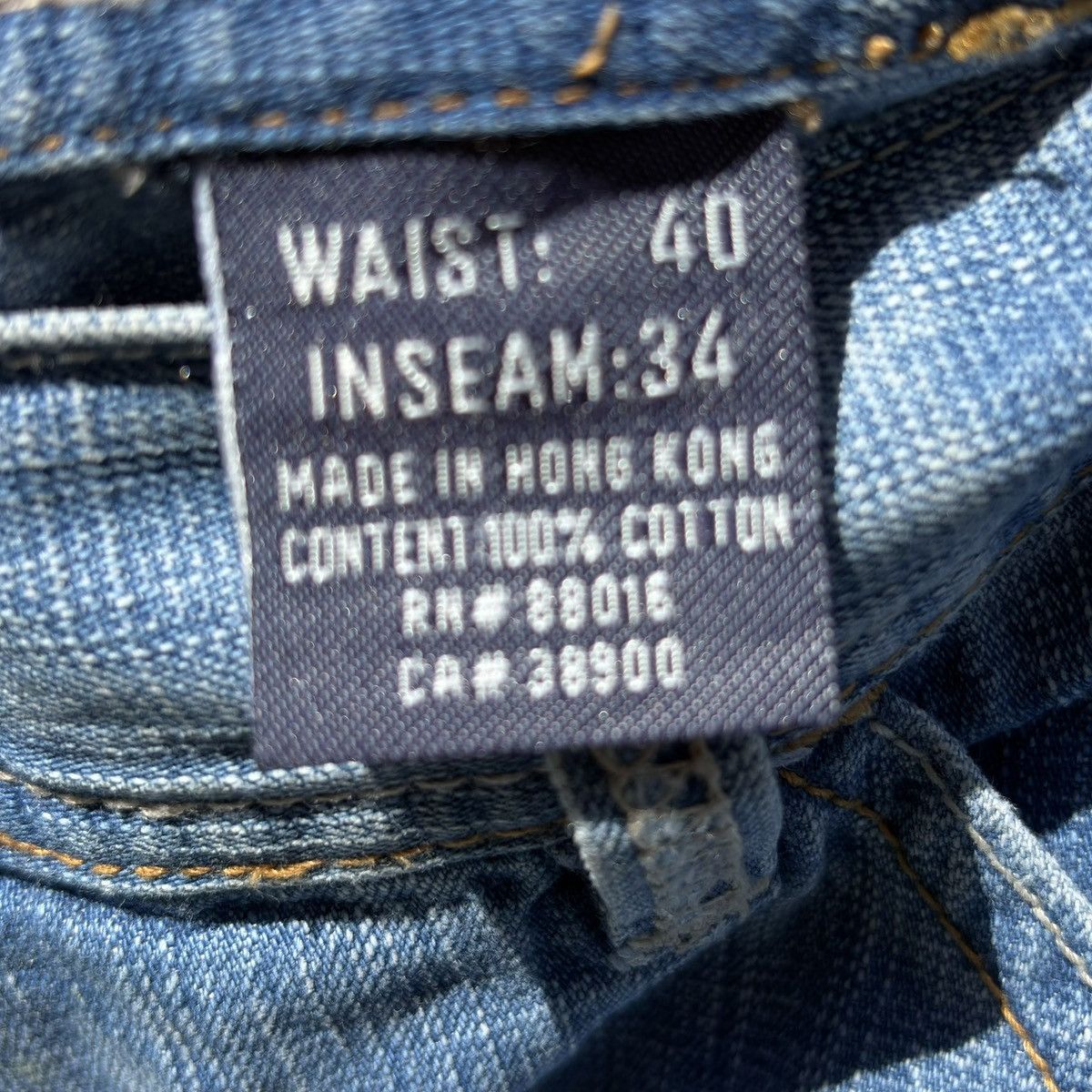 Pelle Pelle Vintage Pelle Pelle Baggy Distressed Denim Jeans Size US 40 / EU 56 - 4 Thumbnail
