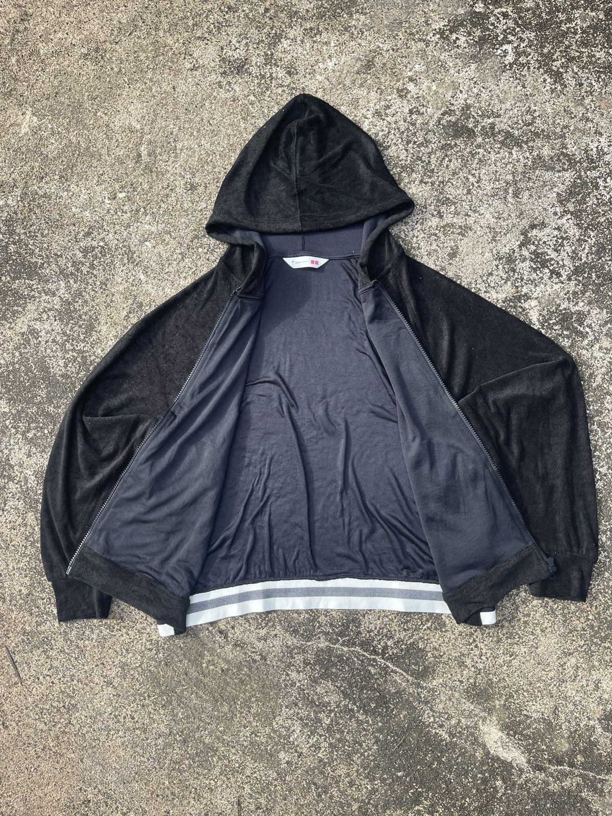 Tomas Maier Tomas Maier x Uniqlo AIRism Black Zip Hoodie 3XL Size US XL / EU 56 / 4 - 11 Thumbnail