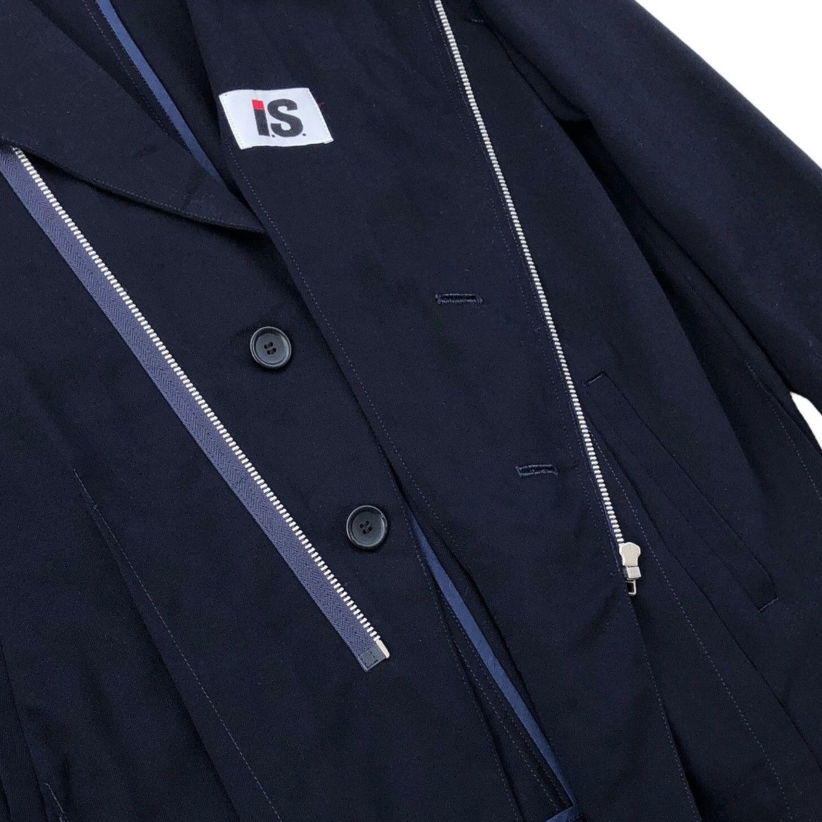 Issey Miyake Issey miyake IS Oblique Zipper Cardigan Blazer Size US M / EU 48-50 / 2 - 5 Thumbnail