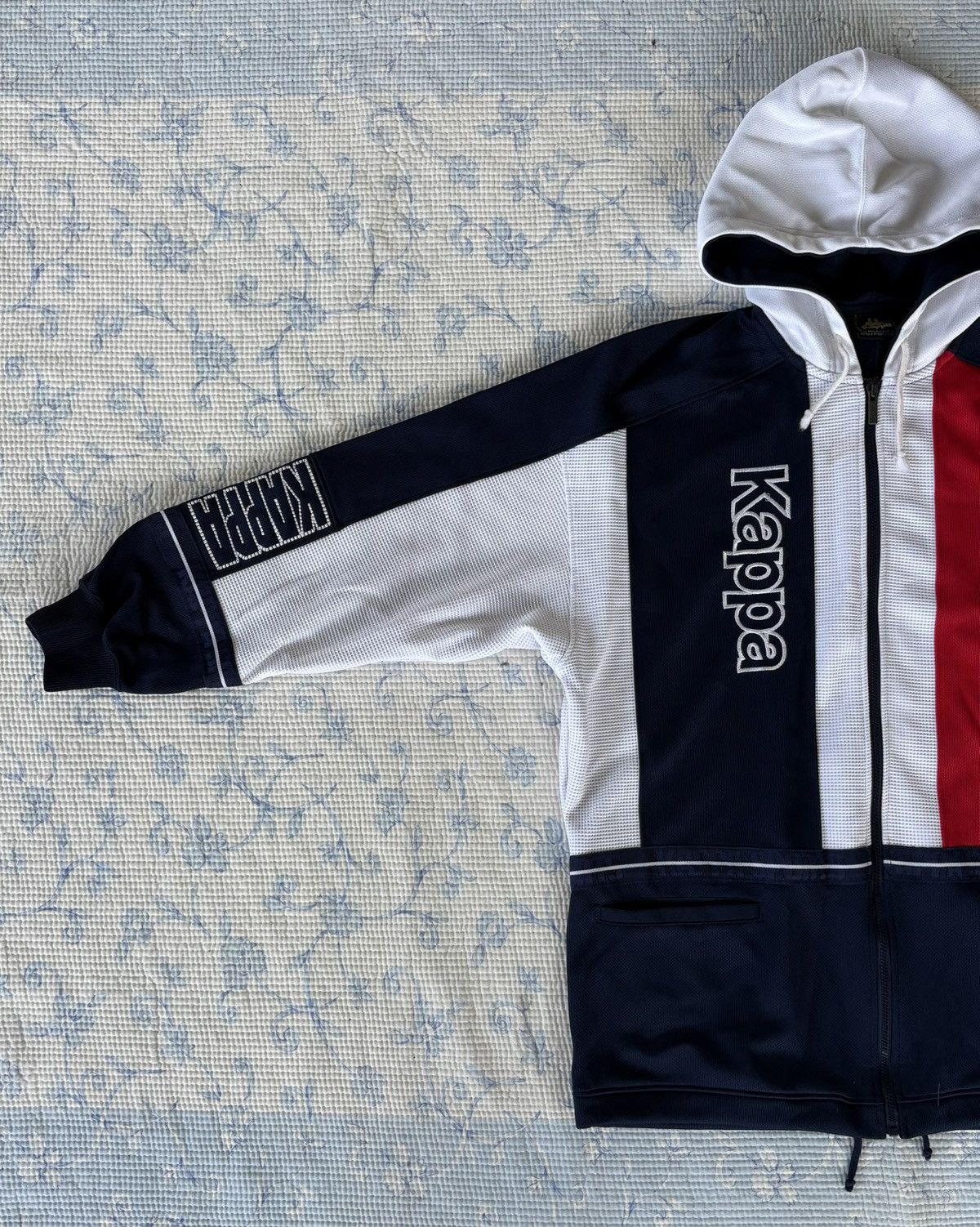 Kappa Kappa Sweater Jacket France Flag Color Size US L / EU 52-54 / 3 - 2 Thumbnail