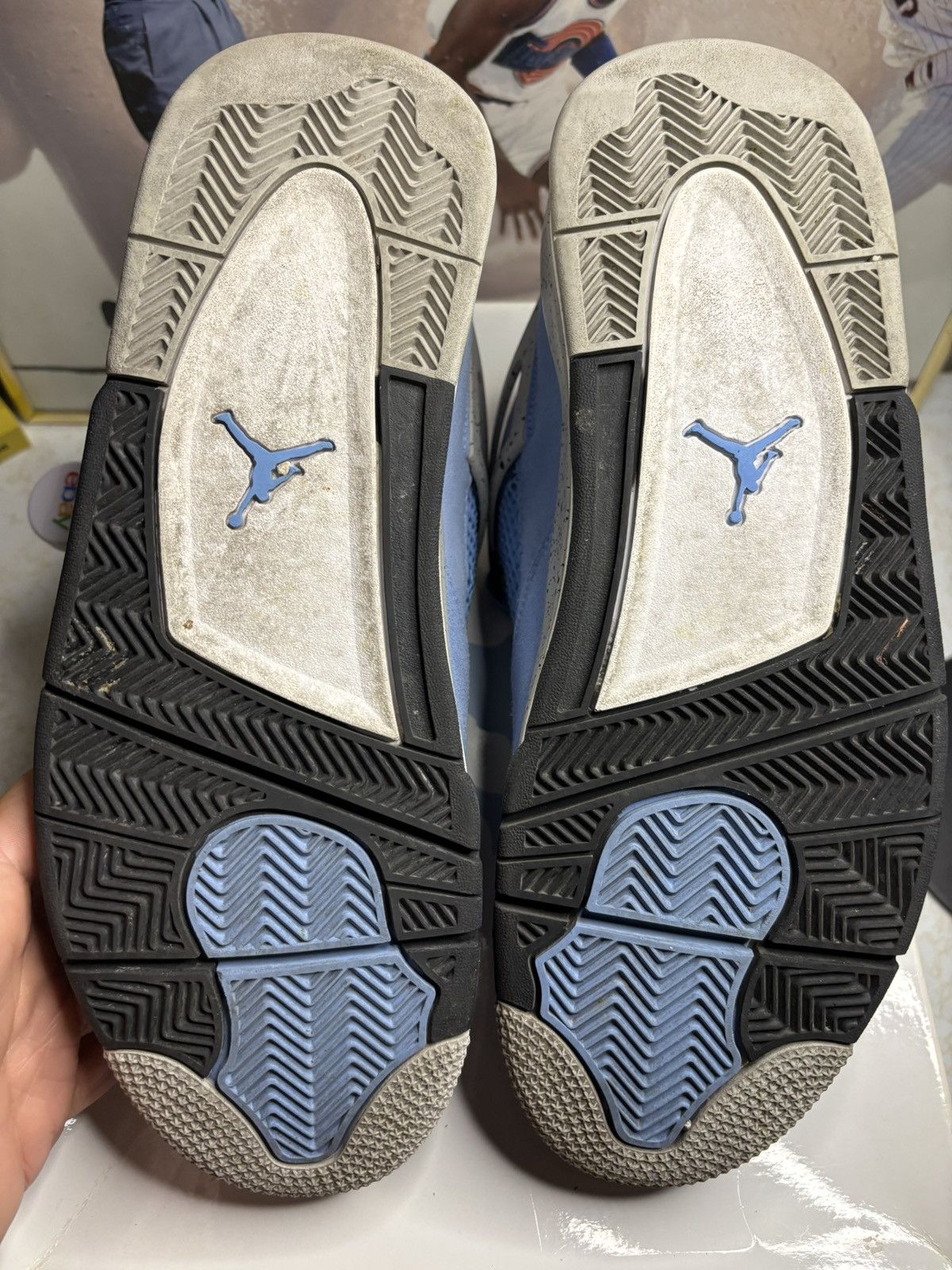 Jordan Brand Air Jordan 4 Retro UNC Size US 11.5 / EU 44-45 - 5 Thumbnail
