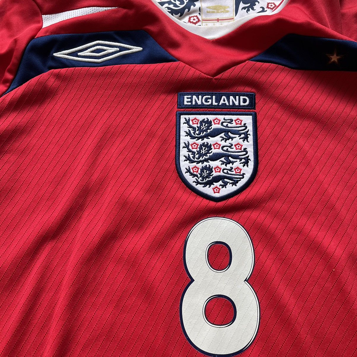 Umbro 2008/2010 England Away Jersey Umbro Blokecore Lampard Size US S / EU 44-46 / 1 - 3 Thumbnail