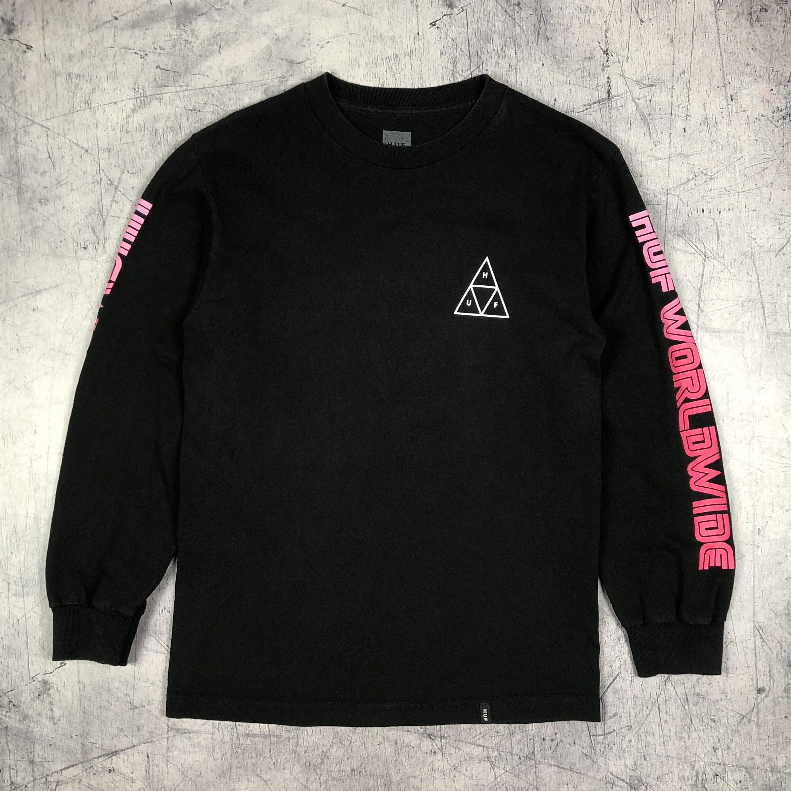 Huf Y2K HUF Neo Night Town Long Sleeve Tee Size US S / EU 44-46 / 1 - 7 Thumbnail