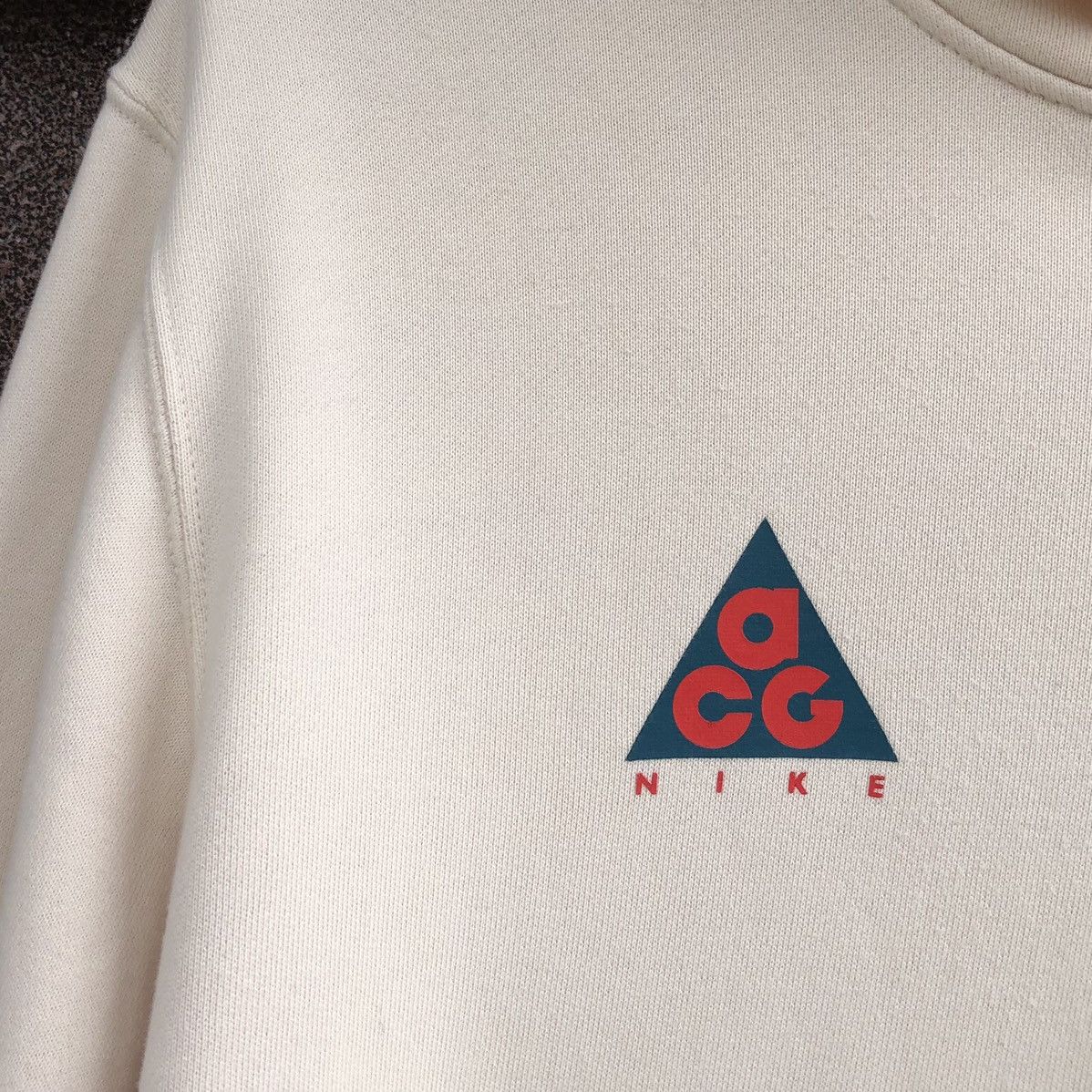 Nike ACG Nike ACG NSW Hoodie Adult Small Ivory Sweatshirt Size US M / EU 48-50 / 2 - 6 Thumbnail