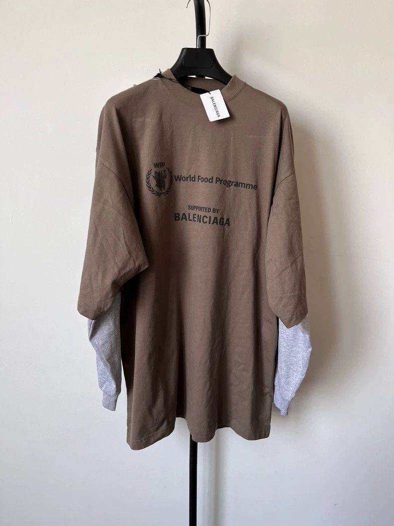 Balenciaga Balenciaga size 1 Logo monogrammed crewneck long sleeve Size US M / EU 48-50 / 2 - 1 Thumbnail
