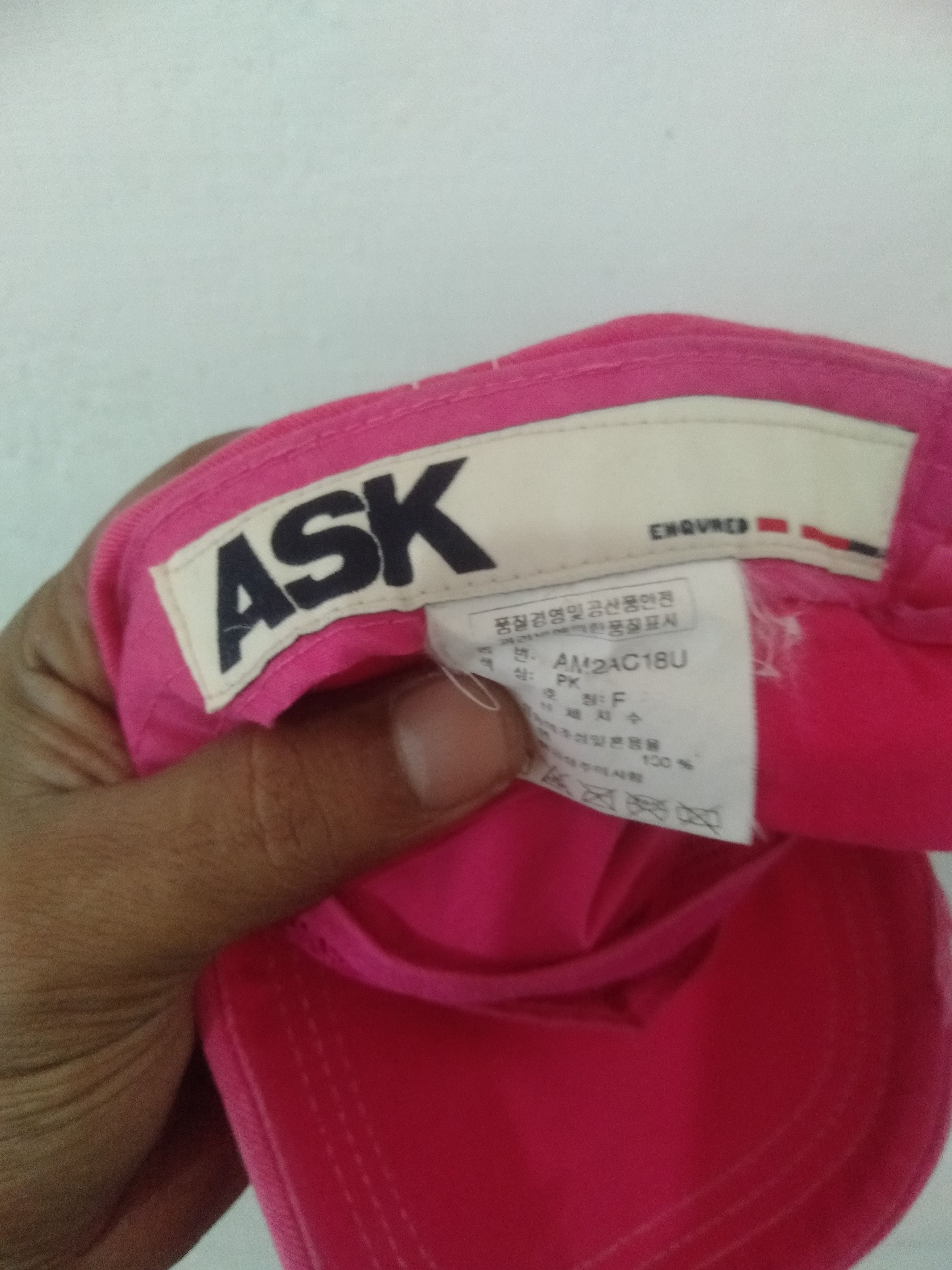 Japanese Brand Ask Enquired hat Size ONE SIZE - 7 Thumbnail