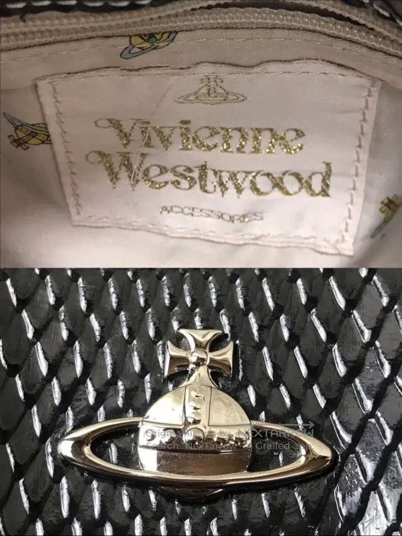 Vivienne Westwood Vivienne Westwood size os Vintage black crocodile pattern h Size ONE SIZE - 6 Thumbnail