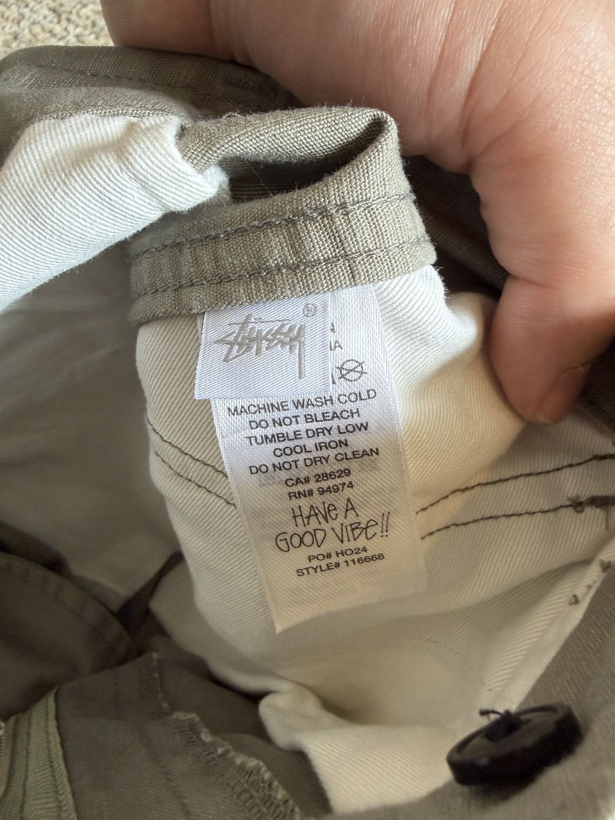 Stussy Stussy Ripstop Cargos Size US 32 / EU 48 - 3 Thumbnail