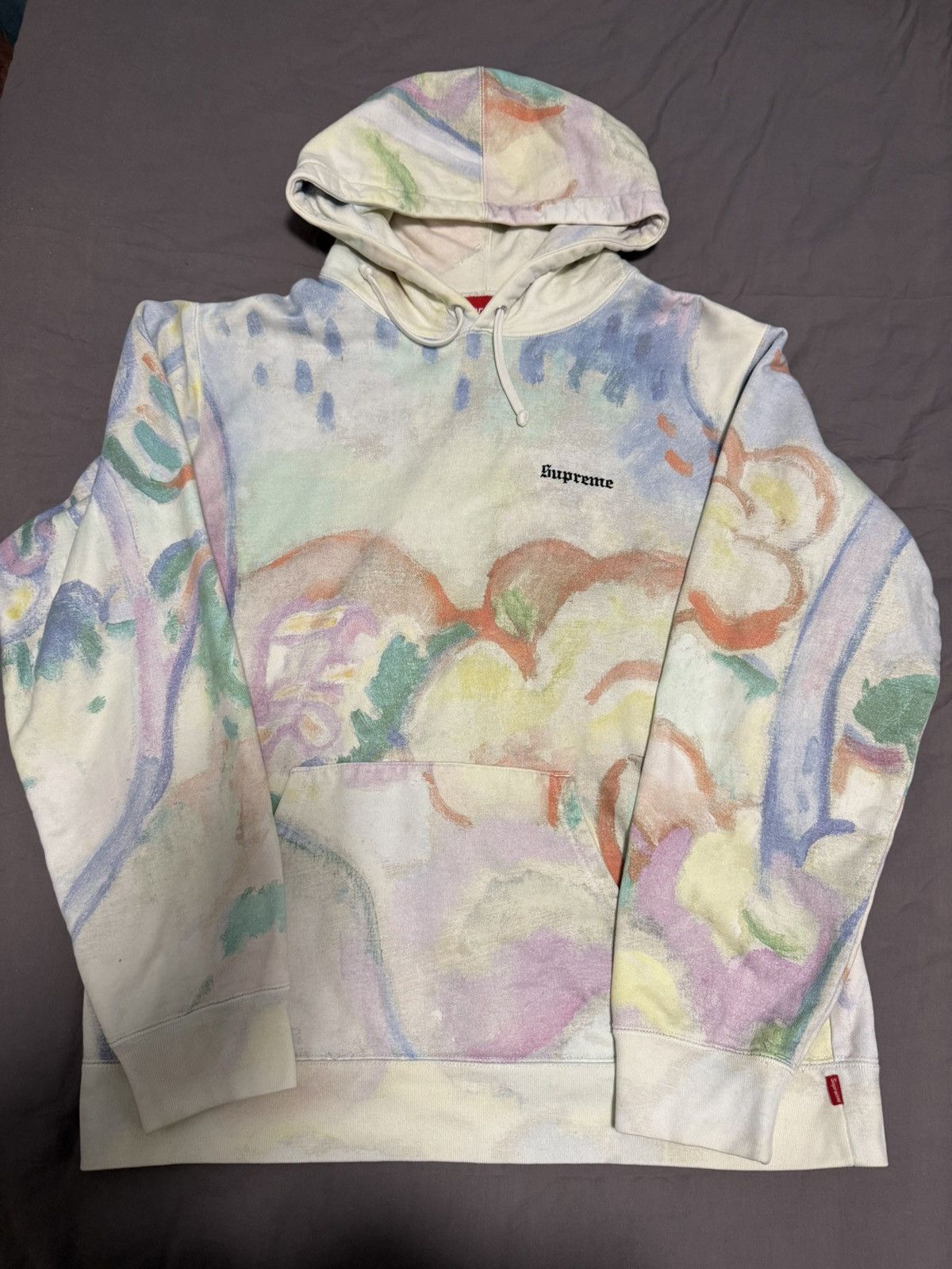 Supreme Supreme ss18 landscape sweatshirts hoodie hood Size US L / EU 52-54 / 3 - 1 Thumbnail