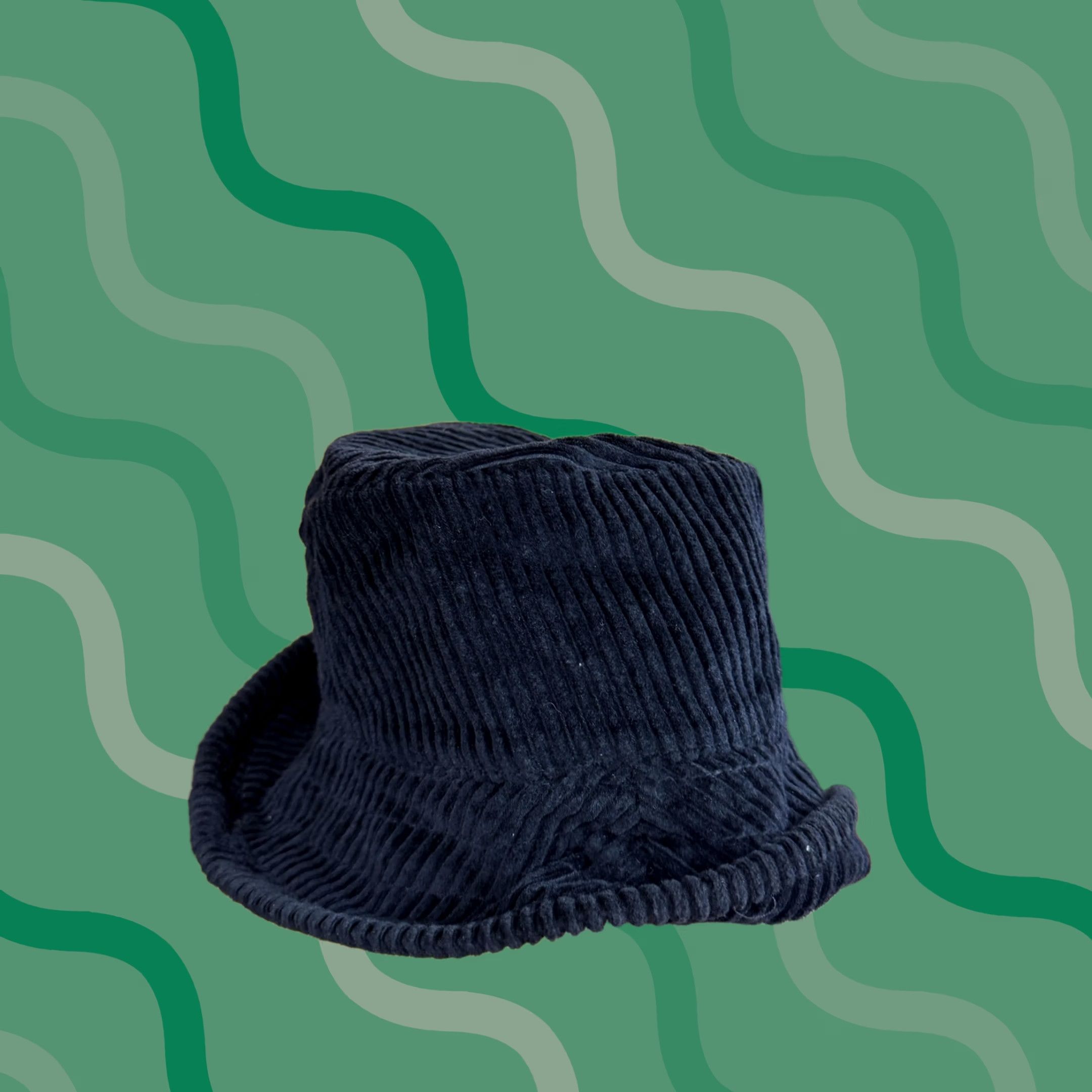 Eddie Bauer Eddie Bauer Hat Bucket One Size Black Corduroy Cotton Casual Mens Winter Size ONE SIZE - 1 Thumbnail