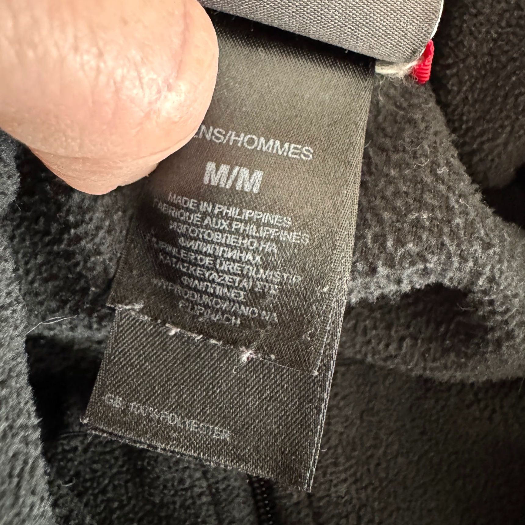 The North Face The North Face Mens Fleece 1/4 Zip Pullover Sweatshirt Medium Base Layer Black Size US M / EU 48-50 / 2 - 4 Thumbnail