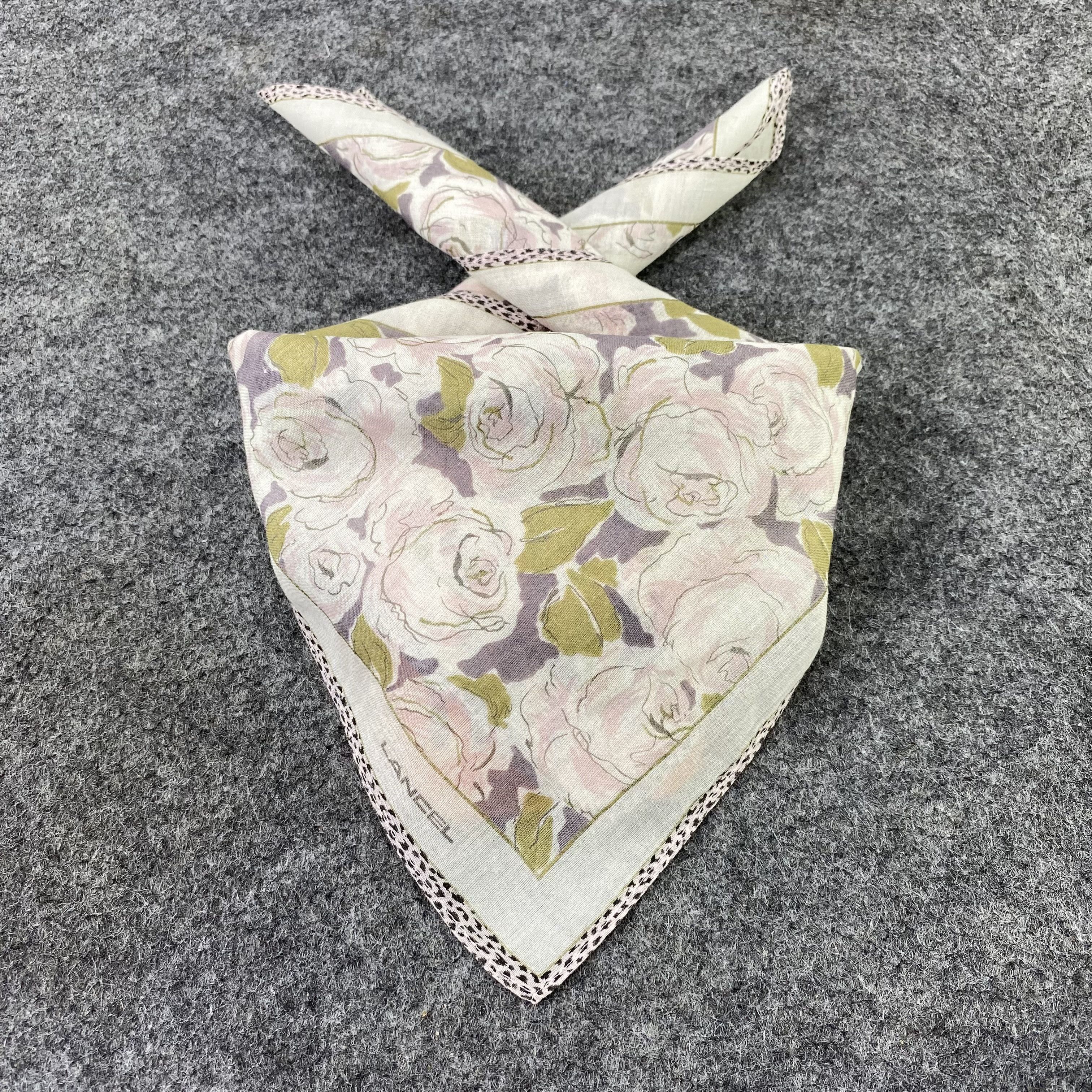 Lancel Lancel Handkerchief / Bandana / Neckerchief-B748 Size ONE SIZE - 2 Thumbnail