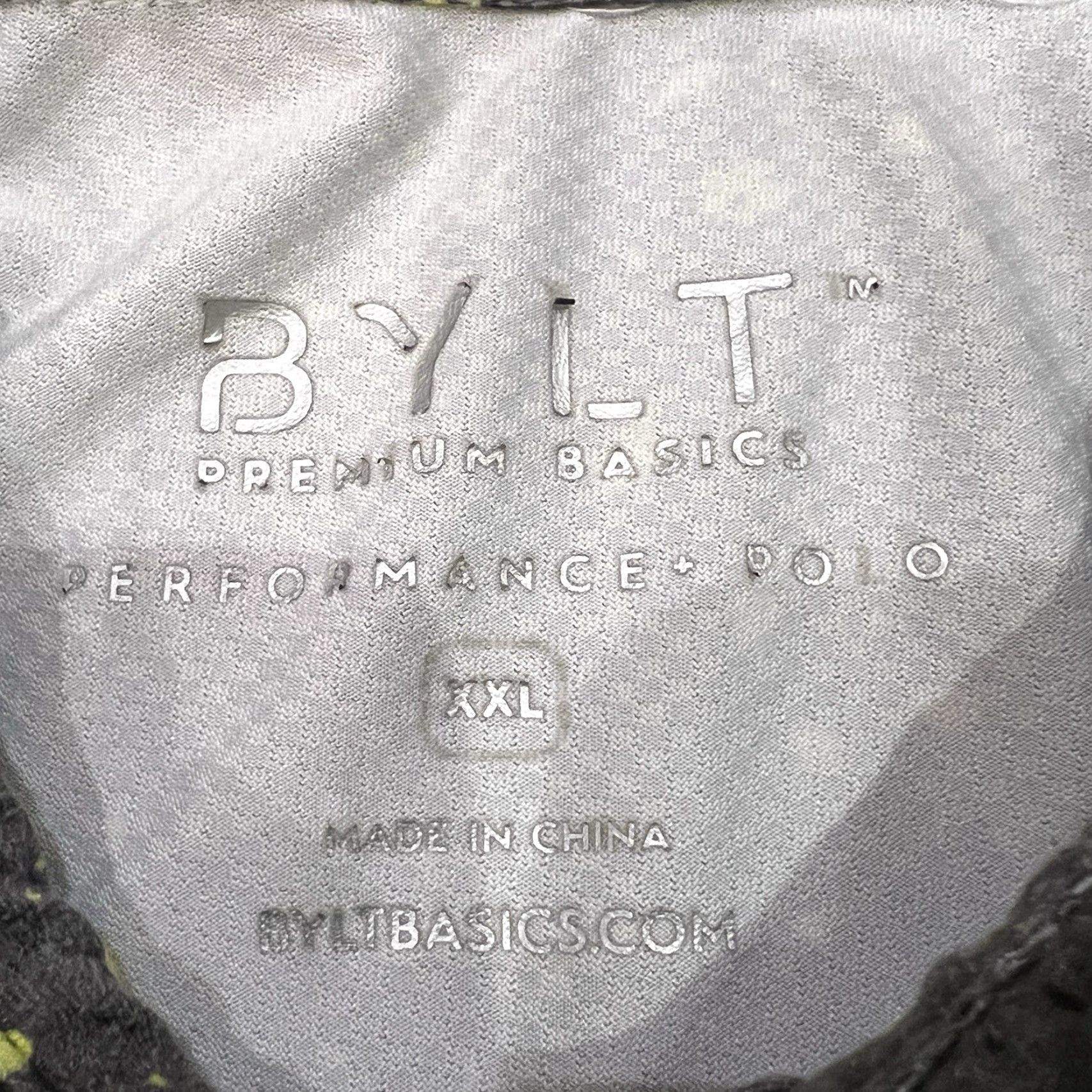 Peter Millar BYLT Polo Shirt Mens 2XL Performance Golf Active Pullover Premium Basics Size US XXL / EU 58 / 5 - 3 Thumbnail