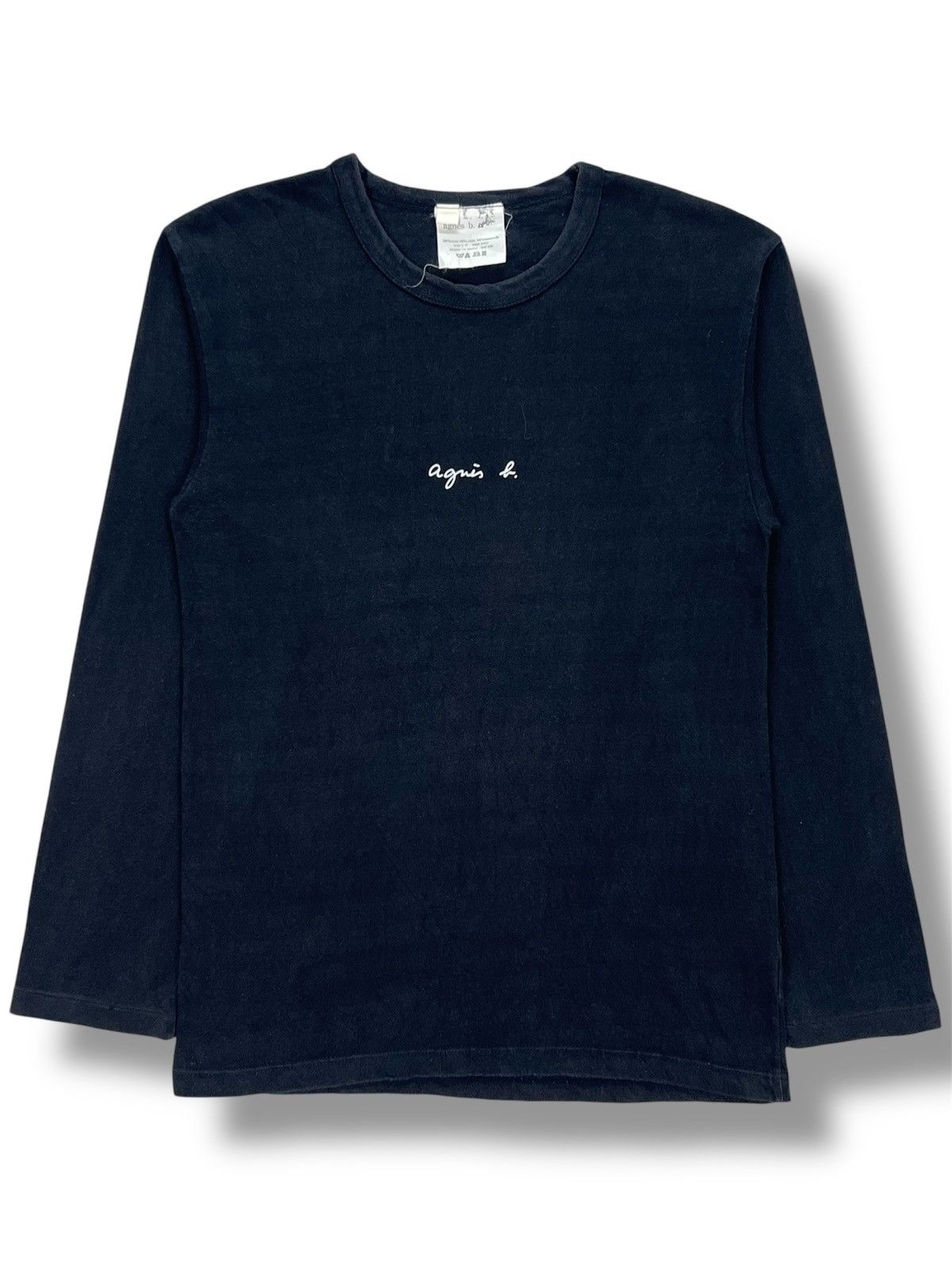 agnes b. Agnes B. Spell Out L/S Tshirt Size US XS / EU 42 / 0 - 2 Thumbnail