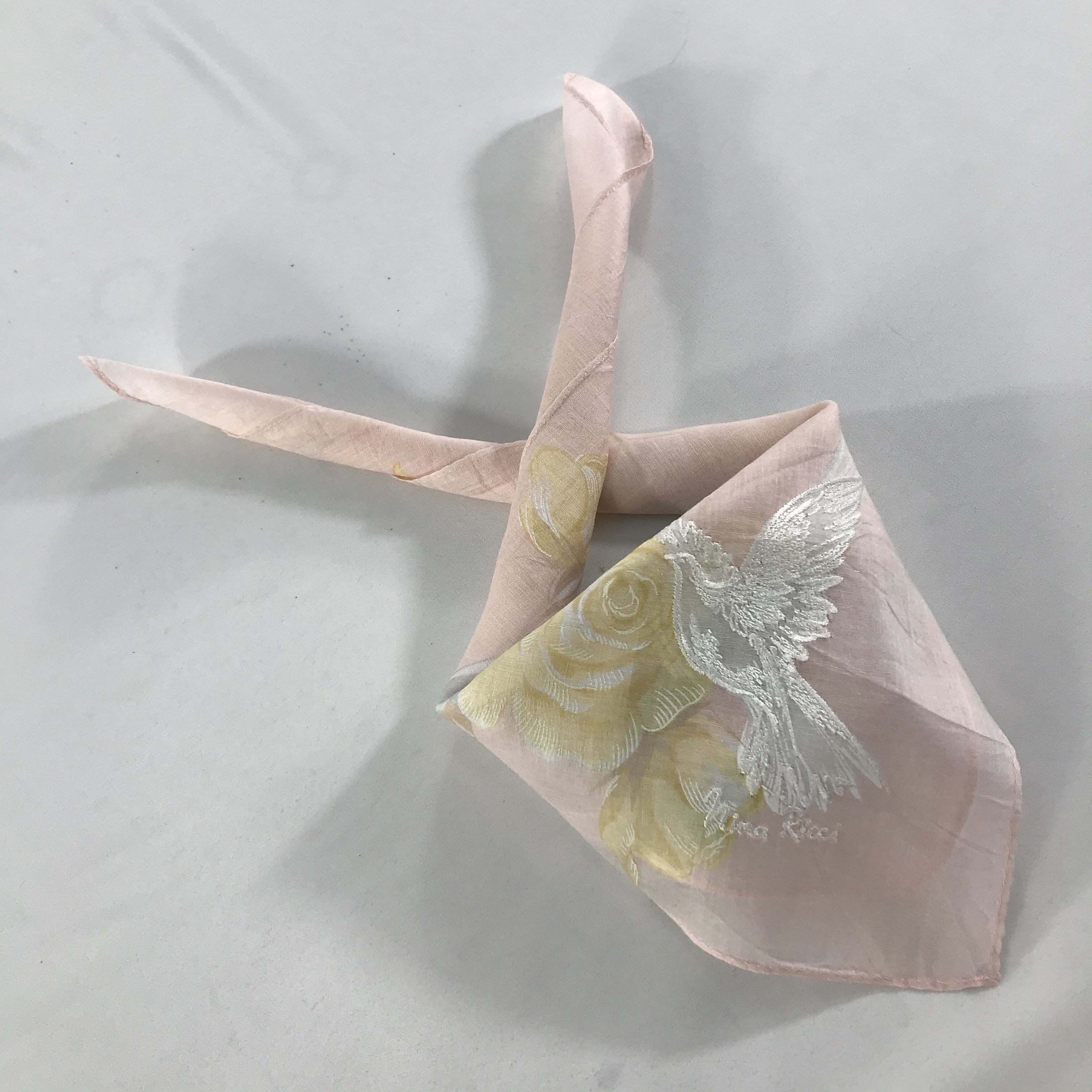 Nina Ricci × Vintage Nina Ricci Bandana / Handkerchief / Neckerchief - S1555 Size ONE SIZE - 4 Thumbnail
