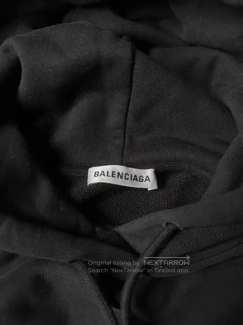 Balenciaga Balenciaga Black Coke Hoodie Size US S / EU 44-46 / 1 - 3 Thumbnail