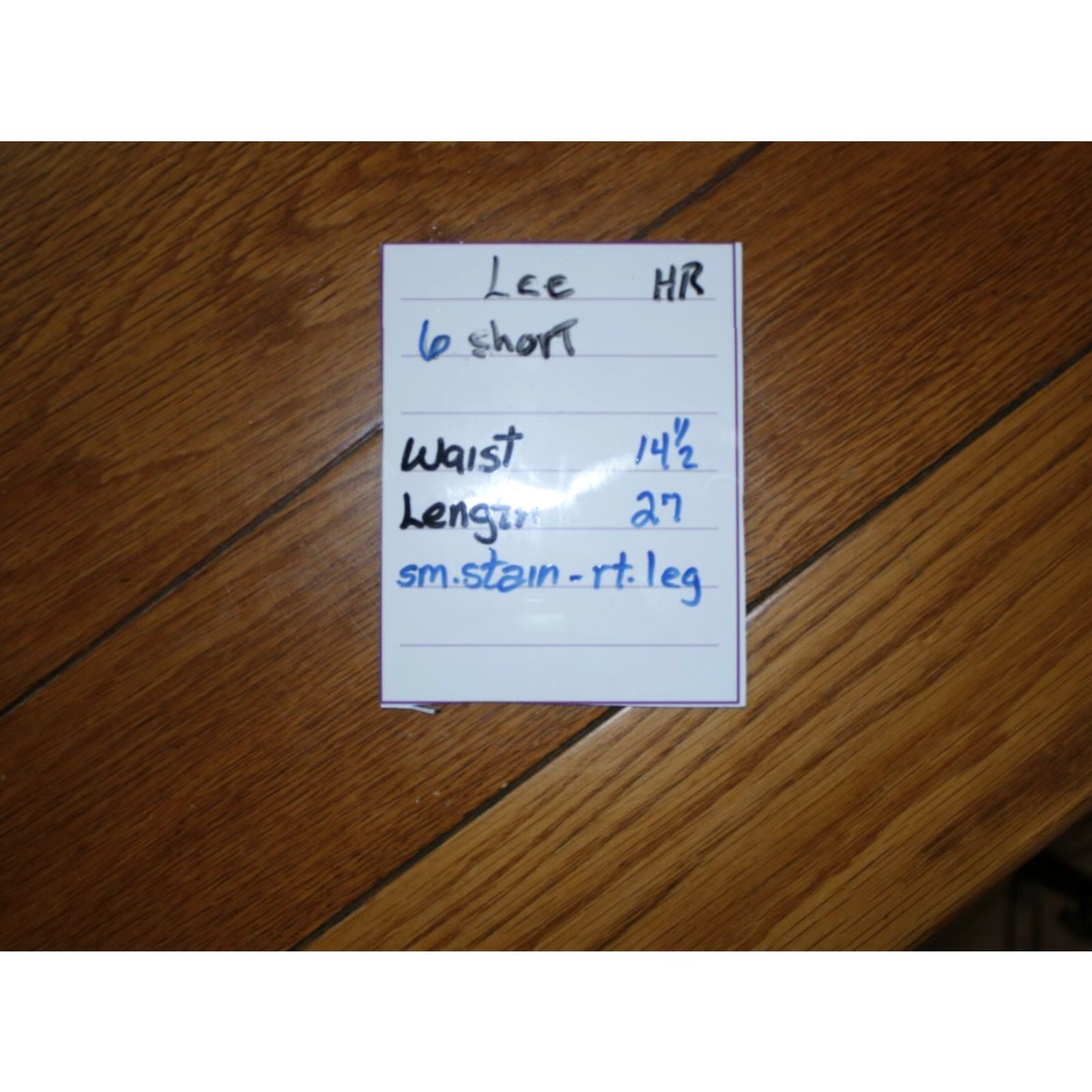 Lee Lee Womens Relaxed Fit Straight Leg Blue Jeans Size 6 High Rise 5-Pocket Denim Size 28" / US 6 / IT 42 - 5 Thumbnail