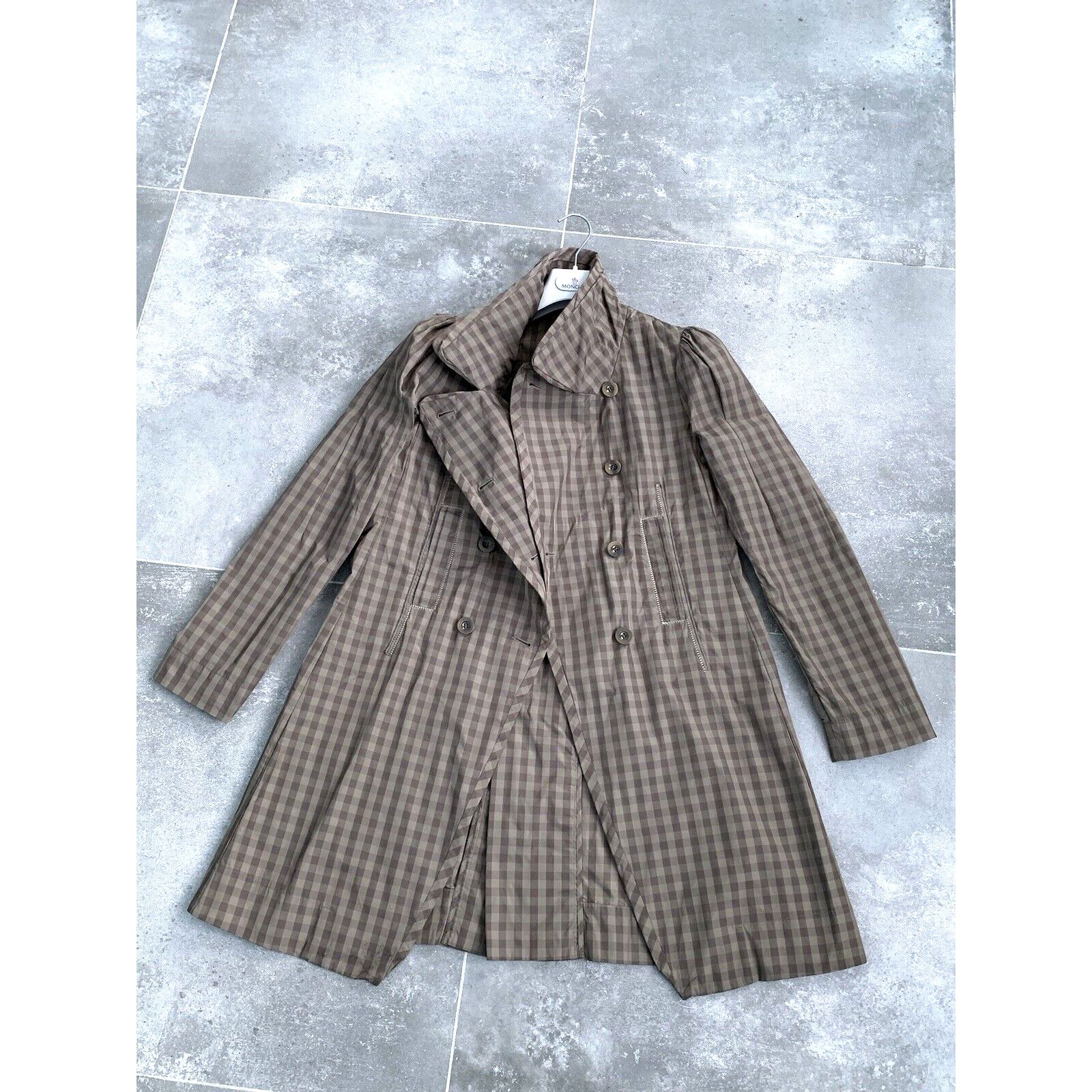Designer × Marithe + Francois Girbaud Women's MARITHE FRANCOIS GIRBAUD Trench Coat Jacket M UK 12 Size M / US 6-8 / IT 42-44 - 4 Thumbnail