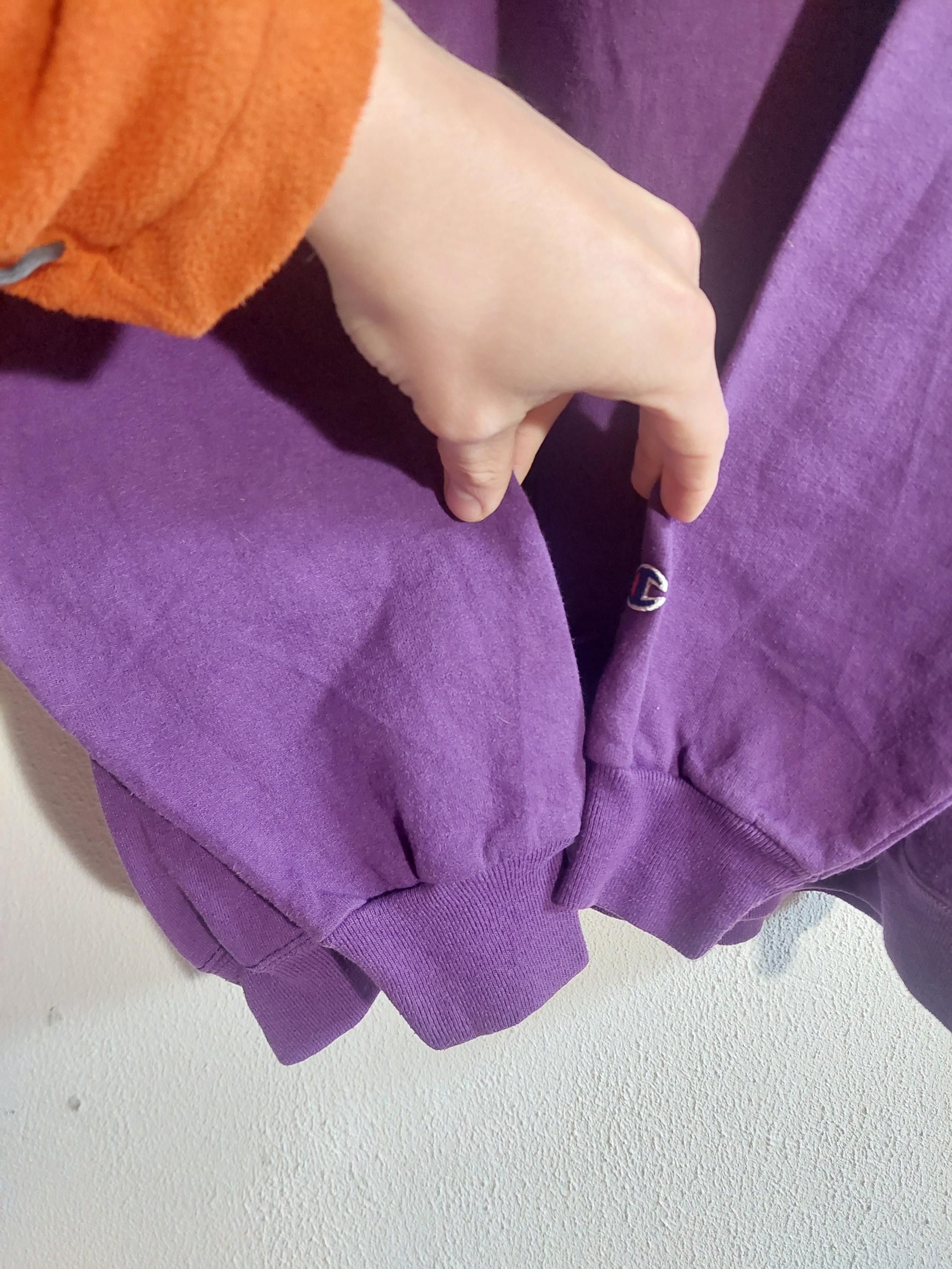 Champion Vintage Champion Purple Pullover Sweatshirt Size XL Size US XL / EU 56 / 4 - 6 Thumbnail