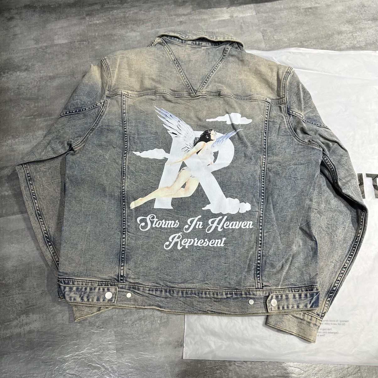 Represent Storms In Heaven Denim Jacket