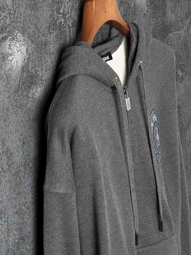 Versace Versace Multi-element embroidered hooded sweatshirt jacket Size US M / EU 48-50 / 2 - 6 Thumbnail