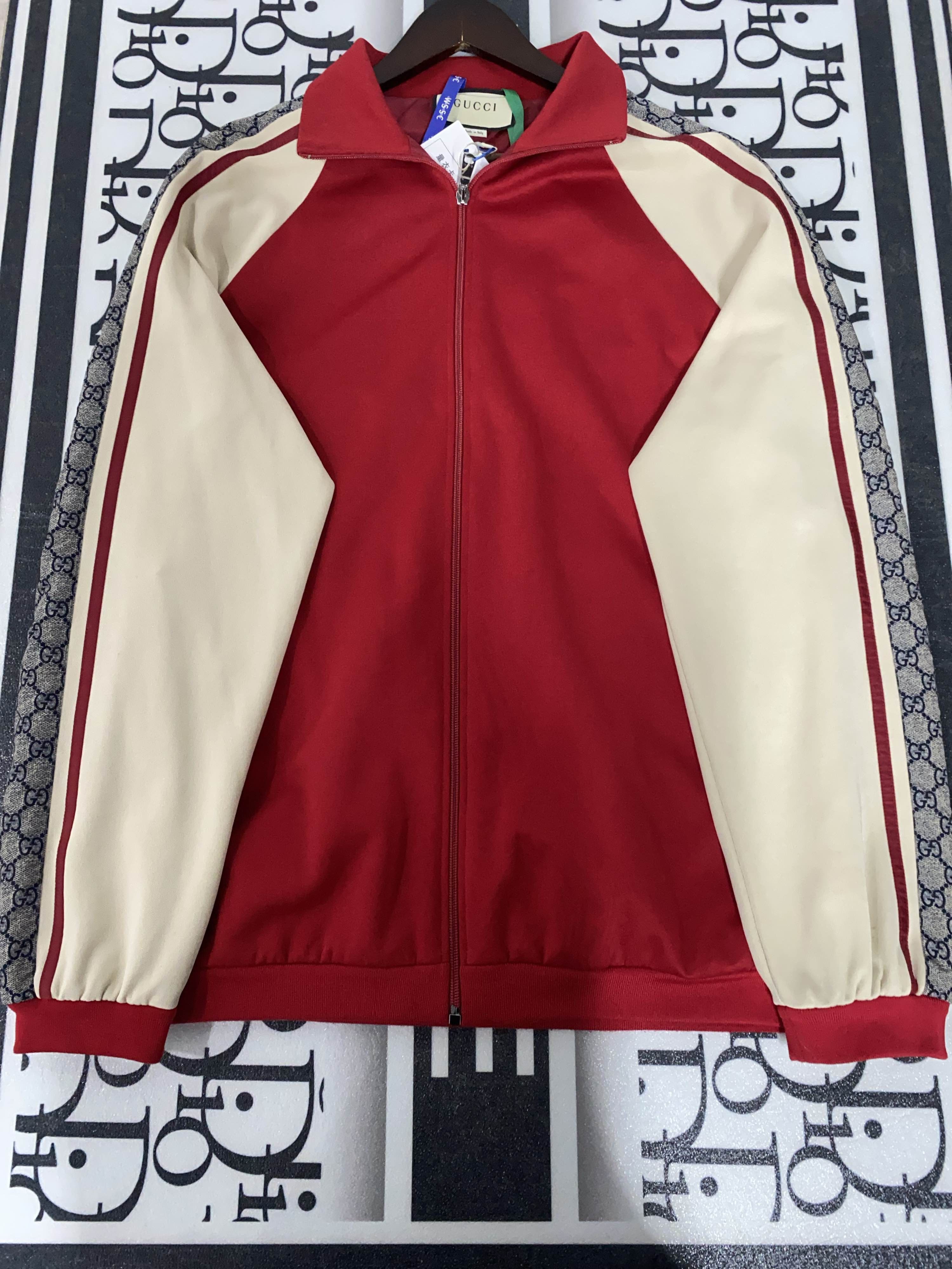 Gucci Gucci GG Logo Track Jacket Size L Size US L / EU 52-54 / 3 - 1 Thumbnail