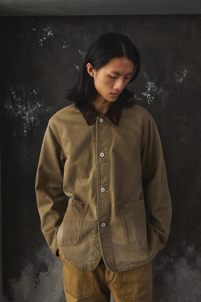 Other Saby WORKERS JACKET 13.5 oz Rope Dyeing Color Denim Size US M / EU 48-50 / 2 - 3 Thumbnail