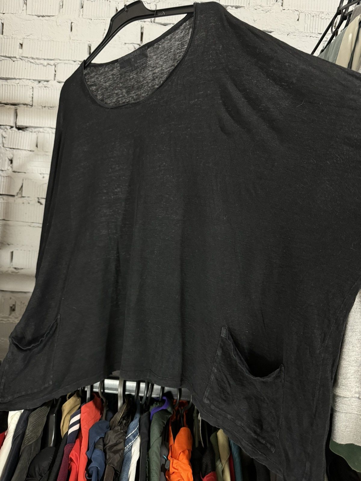 Japanese Brand Grizas Asymmetric Washed Oversized Elephant Dress Tunic Top Size M / US 6-8 / IT 42-44 - 8 Thumbnail
