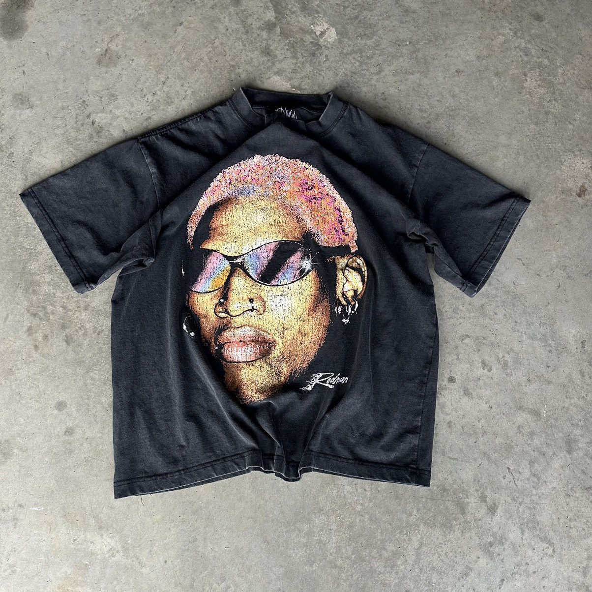 Other Black Denis Rodman Streetwear Tee Size US L / EU 52-54 / 3 - 1 Thumbnail
