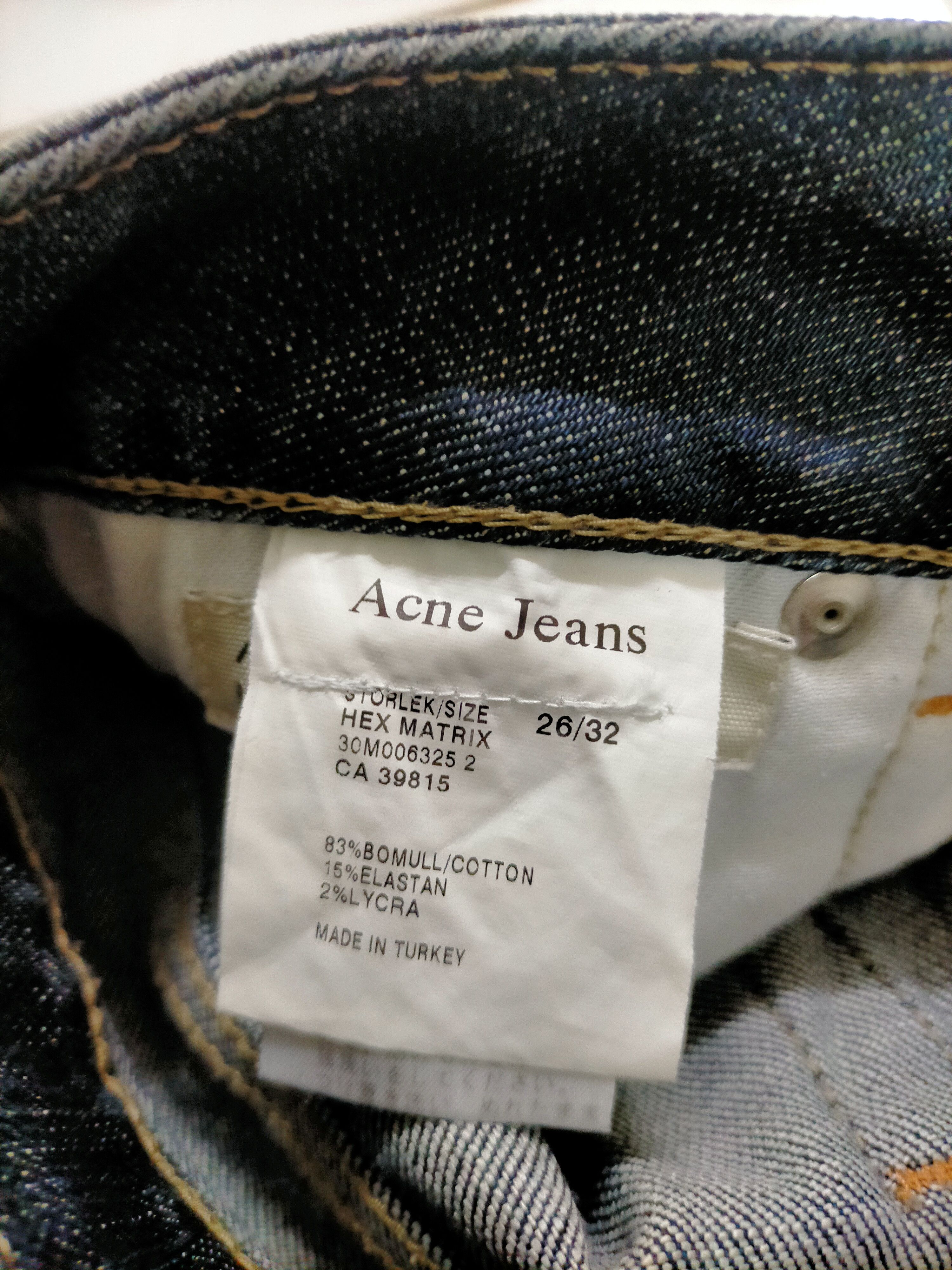Acne Studios Acne Ambition To Create Novel Expressions Jeans Size 28" / US 6 / IT 42 - 5 Thumbnail