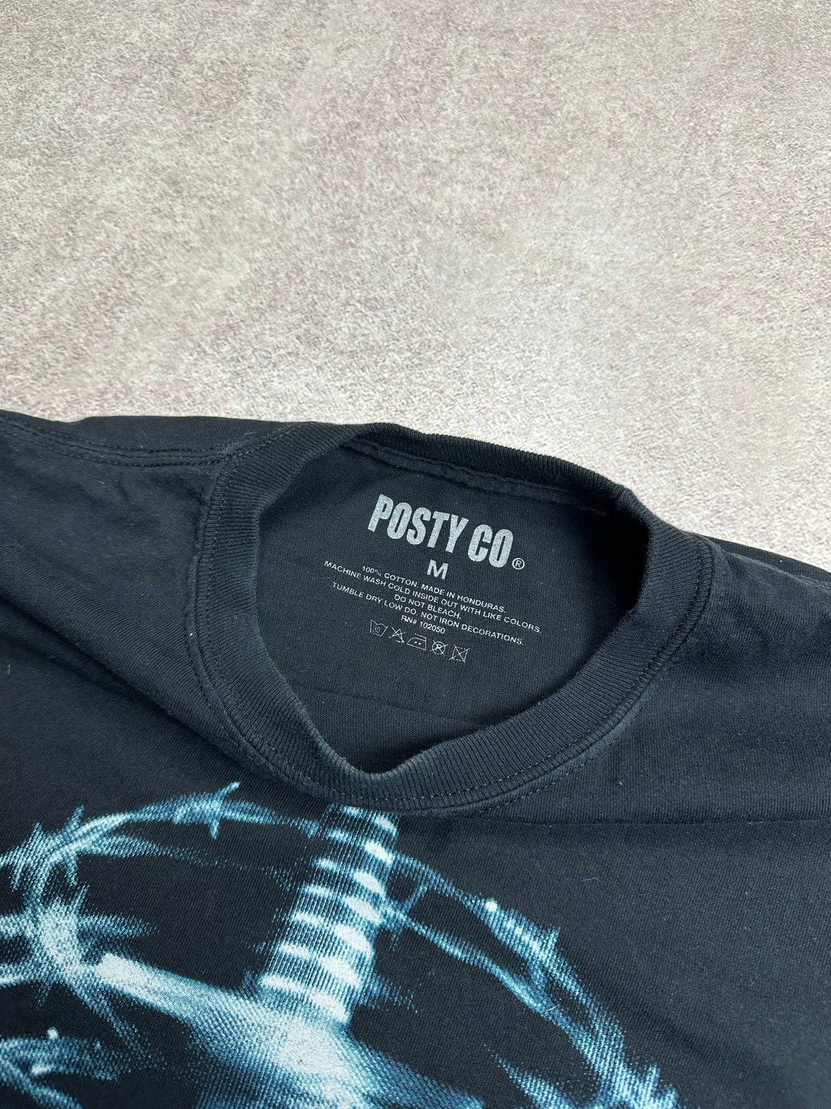 Band Tees Post Malone Rib Cage Beerbongs and Bentleys Posty Co LS Tee Size US M / EU 48-50 / 2 - 5 Thumbnail