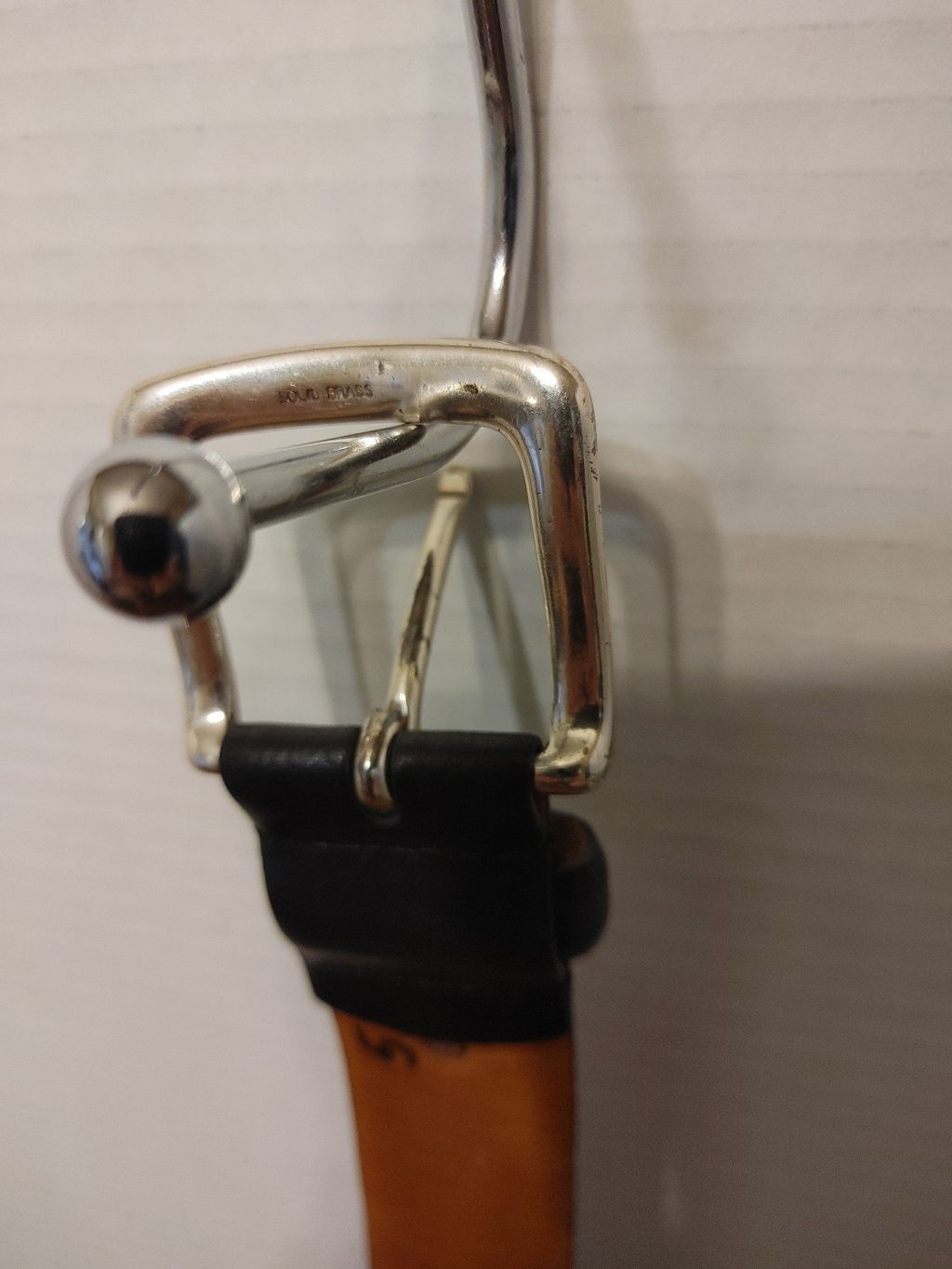 Lauren Ralph Lauren Ralph Lauren Italian leather belt Size 38 - 3 Thumbnail