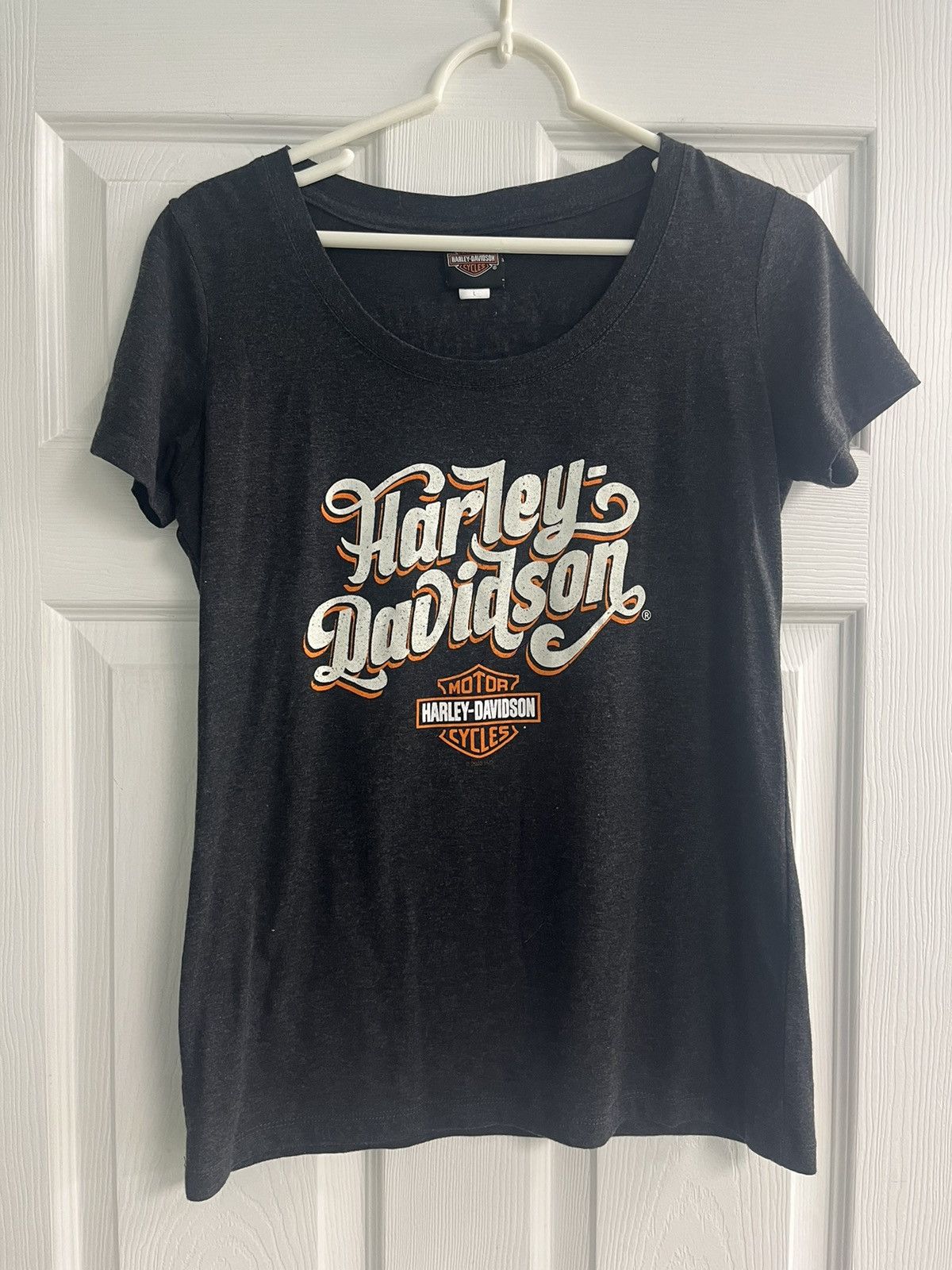 Harley Davidson Harley Davidson Factory Frankfurt Germany Womens Tshirt Size L / US 10 / IT 46 - 1 Thumbnail