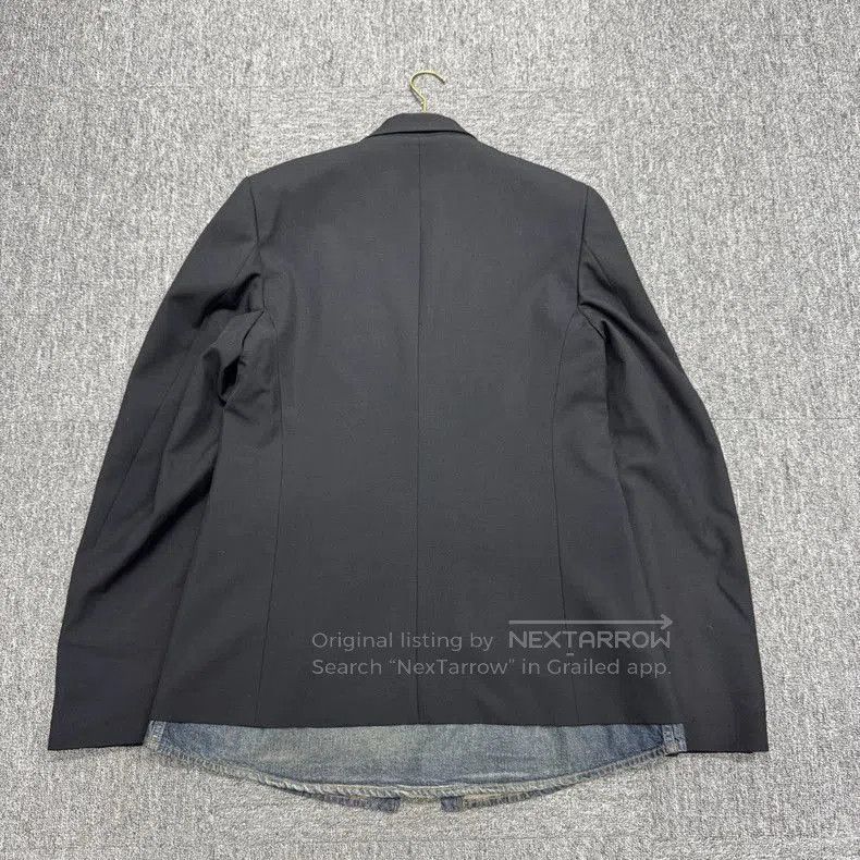Balenciaga Balenciaga Denim Panel Blazer Jacket. Size US L / EU 52-54 / 3 - 5 Thumbnail