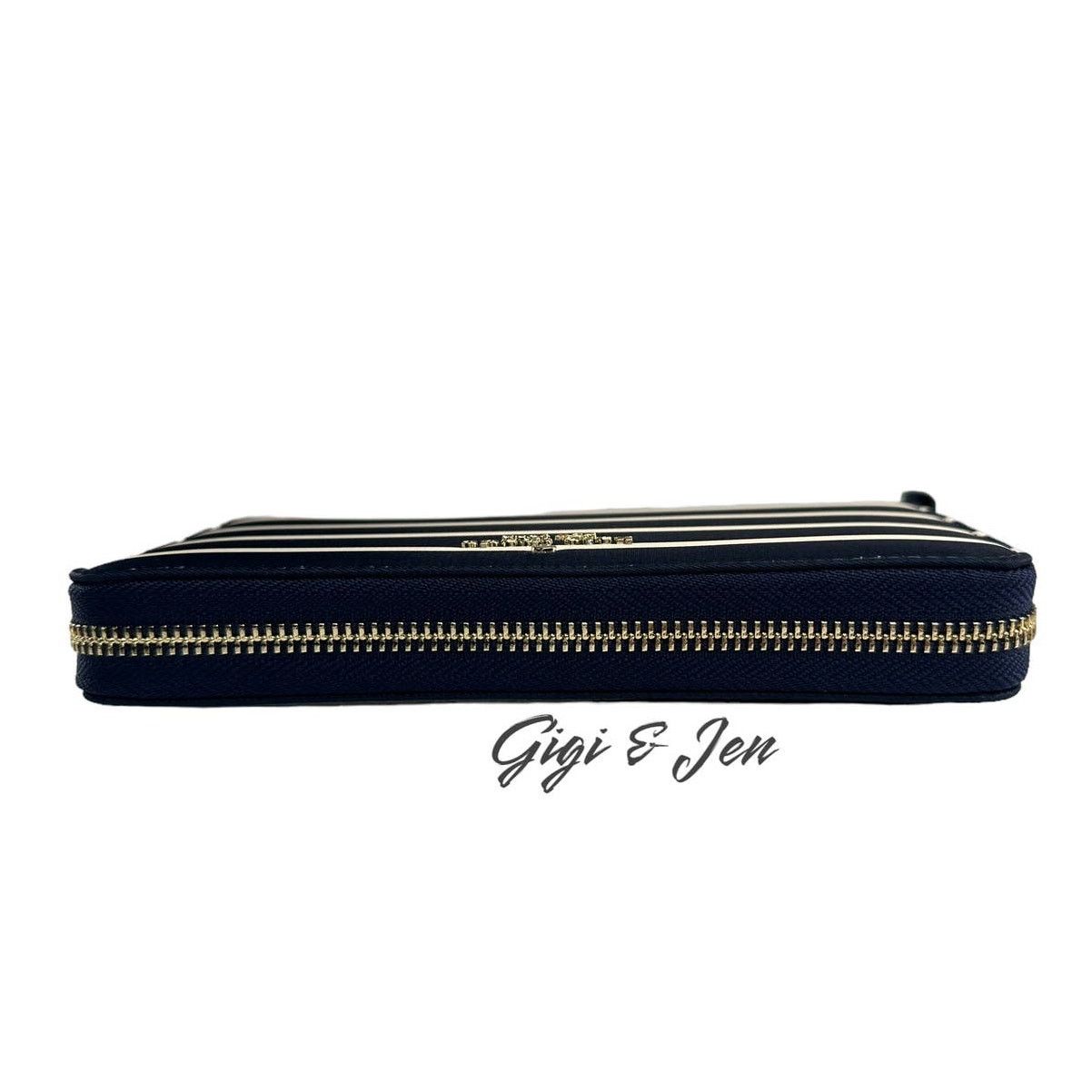 Kate Spade Kate Spade Chelsea Nylon Continental maritime Stripe Wallet Size ONE SIZE - 5 Thumbnail