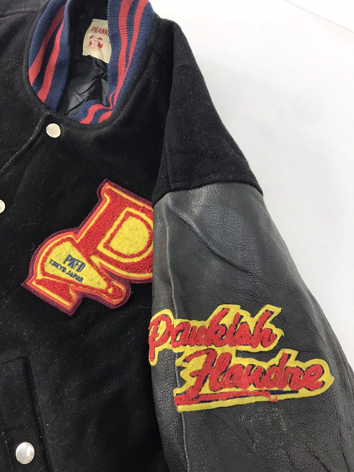 Leather Rare Prankish Flandre Tokyo Varsity Jacket Leather Sleeve Size US M / EU 48-50 / 2 - 5 Thumbnail