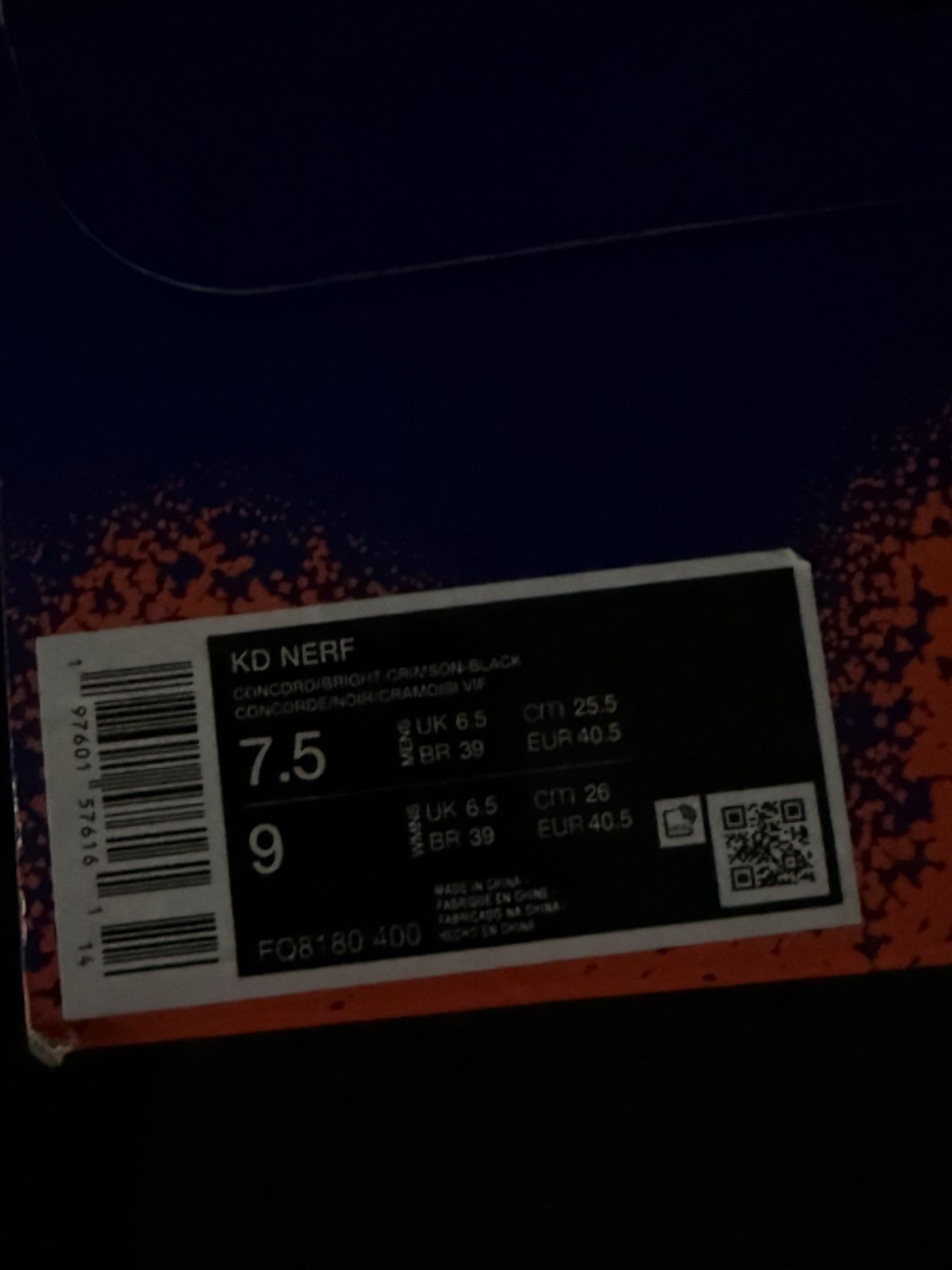 Nike Nike KD 4 Nerfs VNDS Size US 7.5 / EU 40-41 - 9 Thumbnail