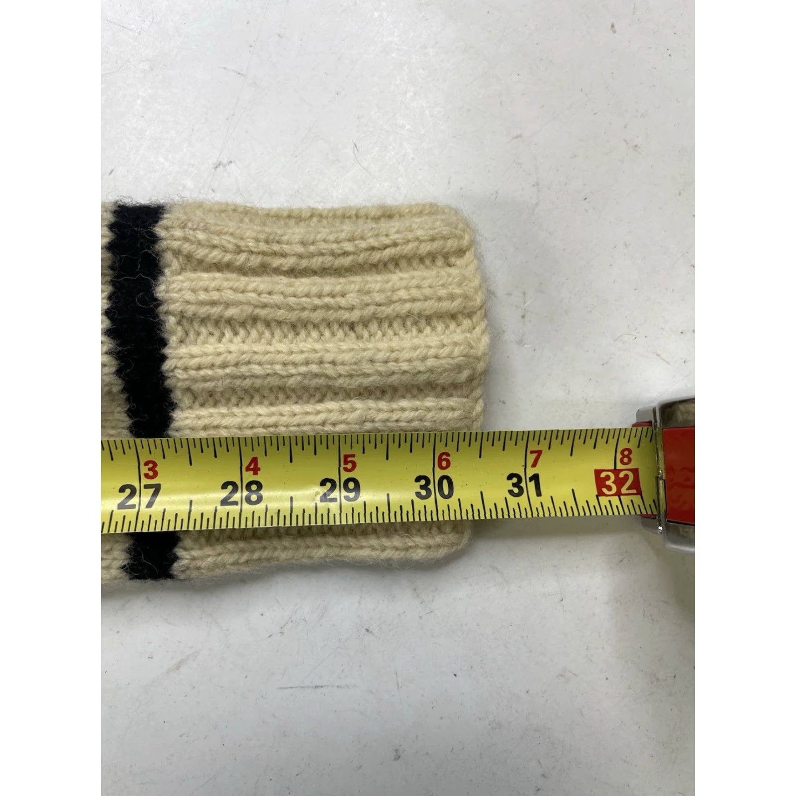 Polo Ralph Lauren VINTAGE Polo Ralph Lauren V-Neck Cable-Knit Sweater XL Men's Ivory Pullover Tennis Hand Knit Cable Knit Style Polo Ralph Lauren Shirt? Size US XL / EU 56 / 4 - 4 Thumbnail